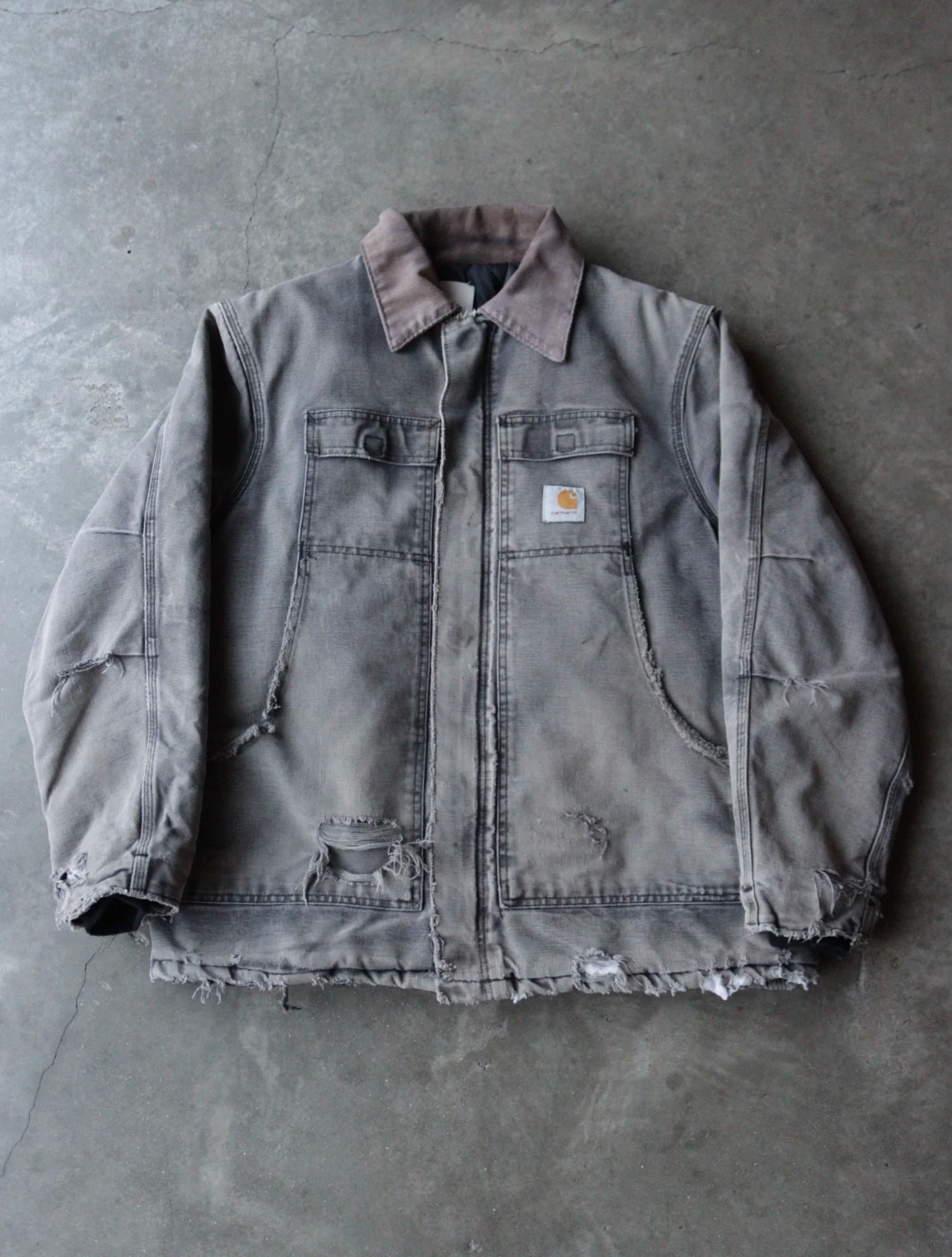 1990S FADED DISTRESSED WORK JACKET