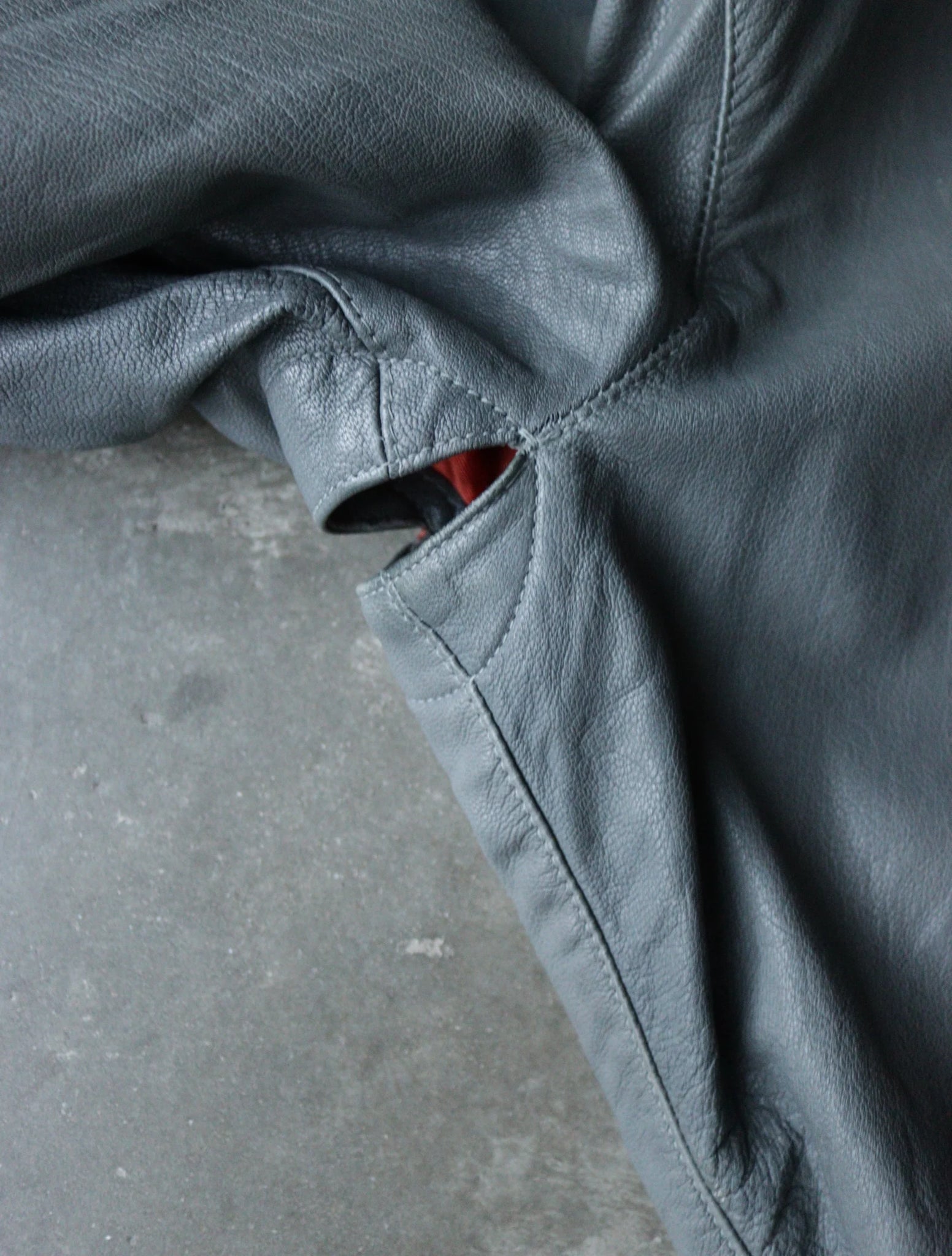 1990S GERMAN LEATHER JACKET