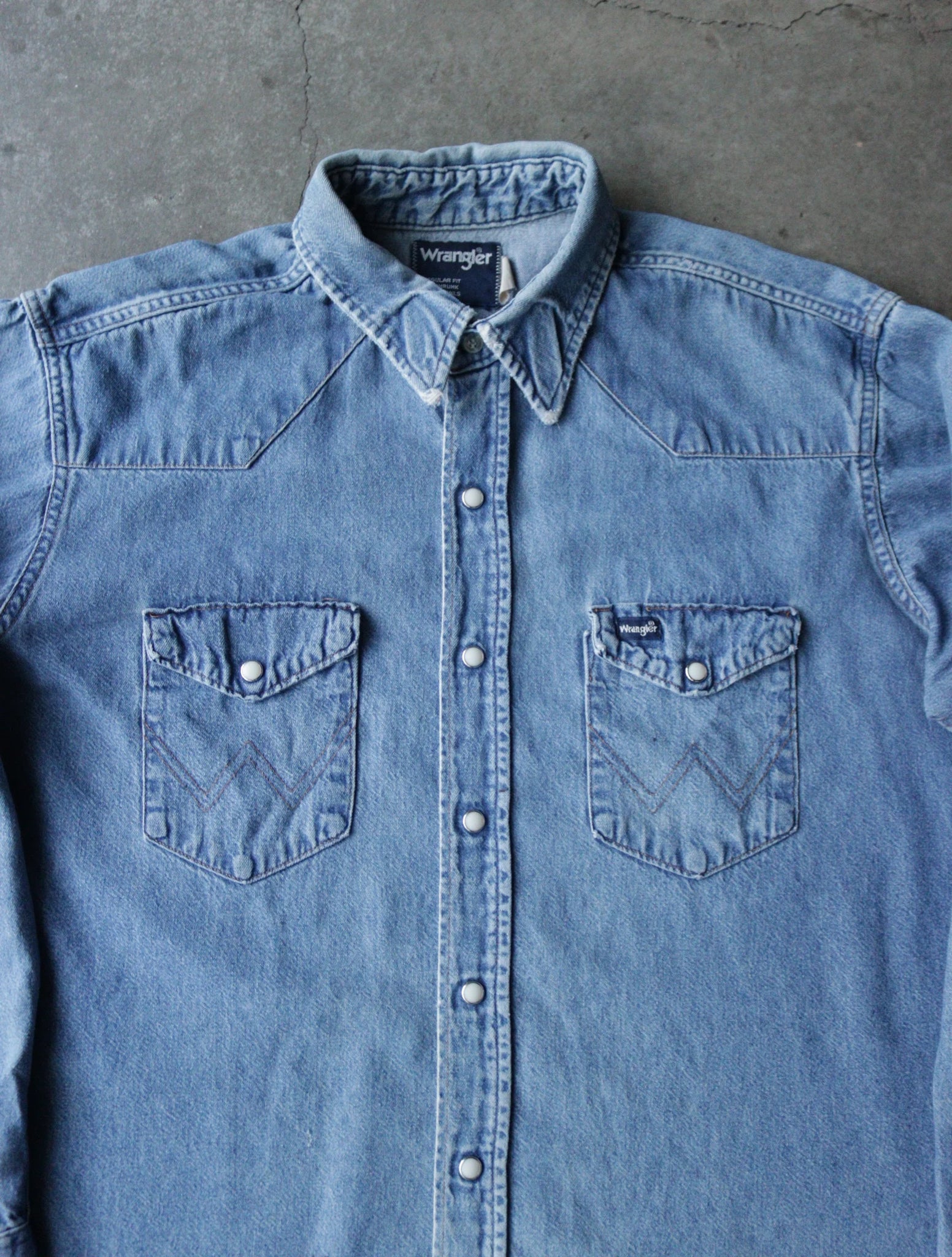 1990S DENIM WORK SHIRT
