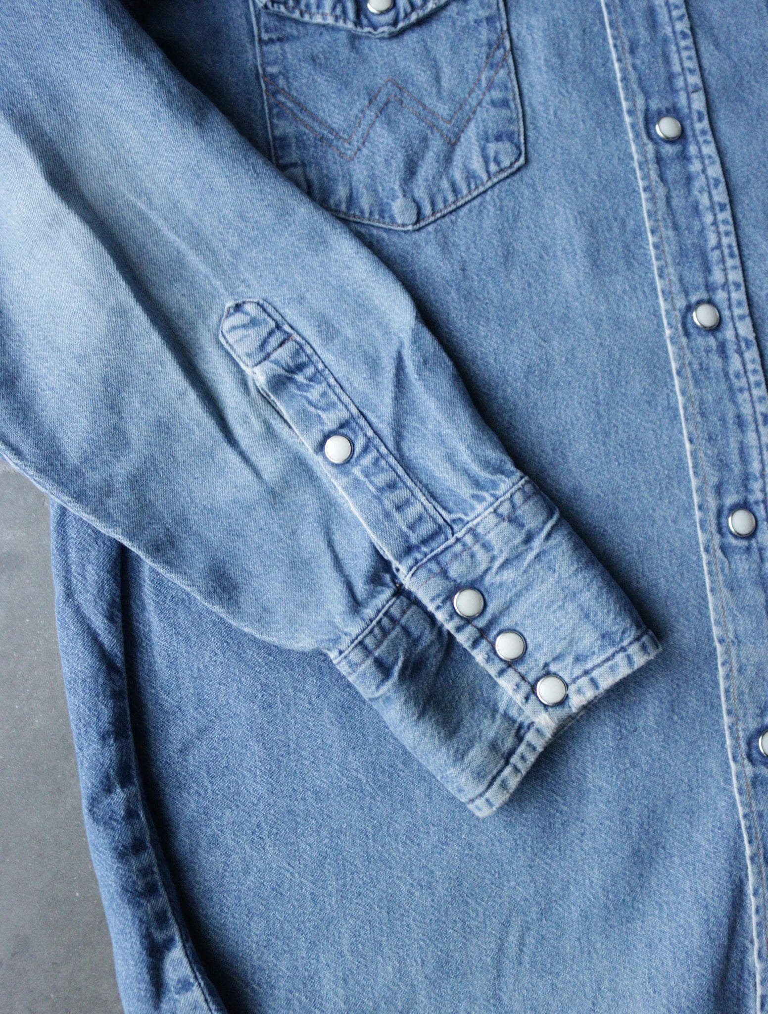 1990S DENIM WORK SHIRT