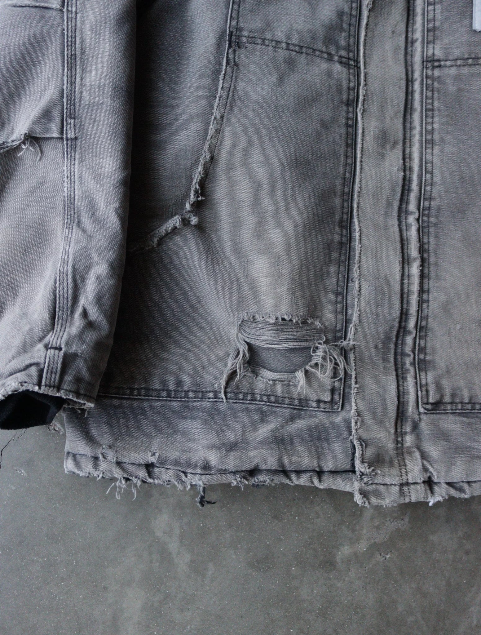 1990S FADED DISTRESSED WORK JACKET