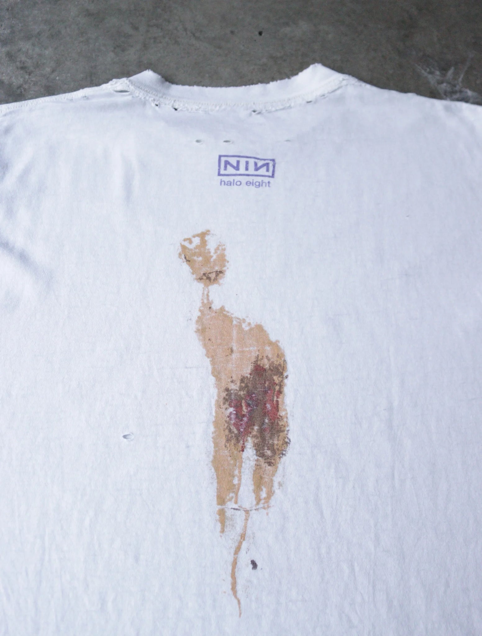 1990S NINE INCH NAILS THE DOWNWARD SPIRAL BAND TEE