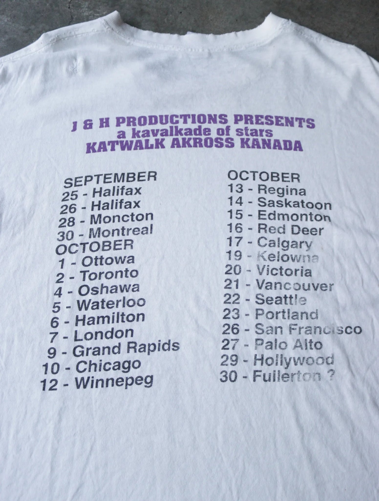 1990S REDD KROSS BAND TEE