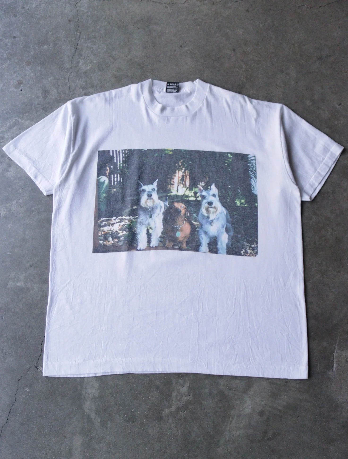 1990S 3 DOGS PHOTO TEE