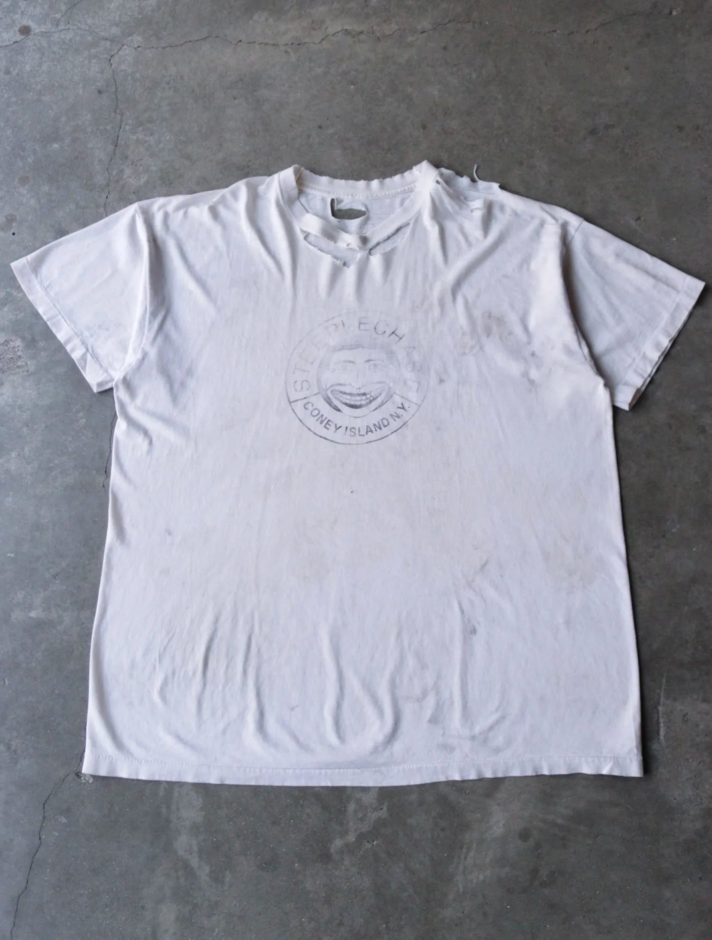 1990S THRASHED CONEY ISLAND TEE