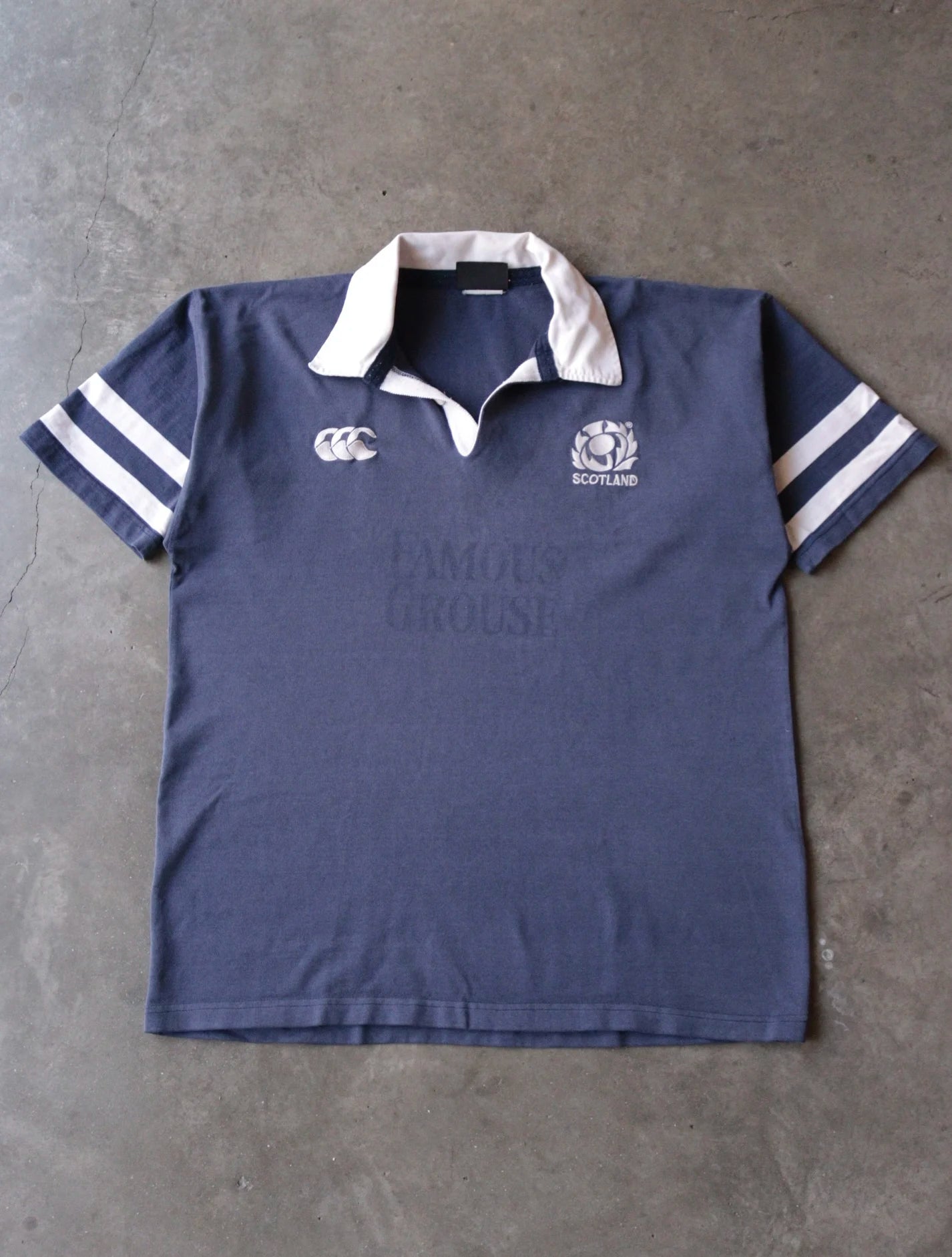 1990S FADED SCOTLAND POLO