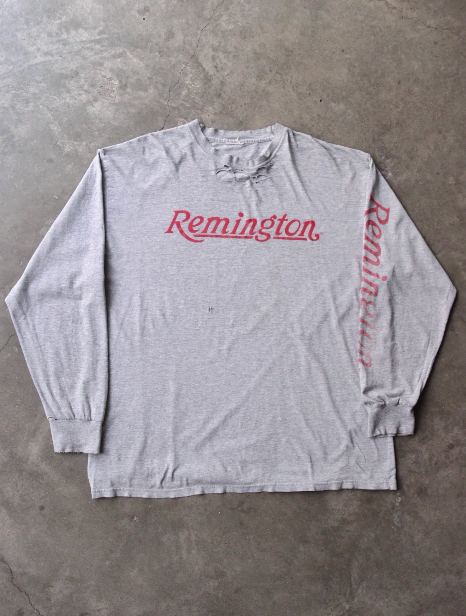2000S THRASHED REMINGTON L/S TEE