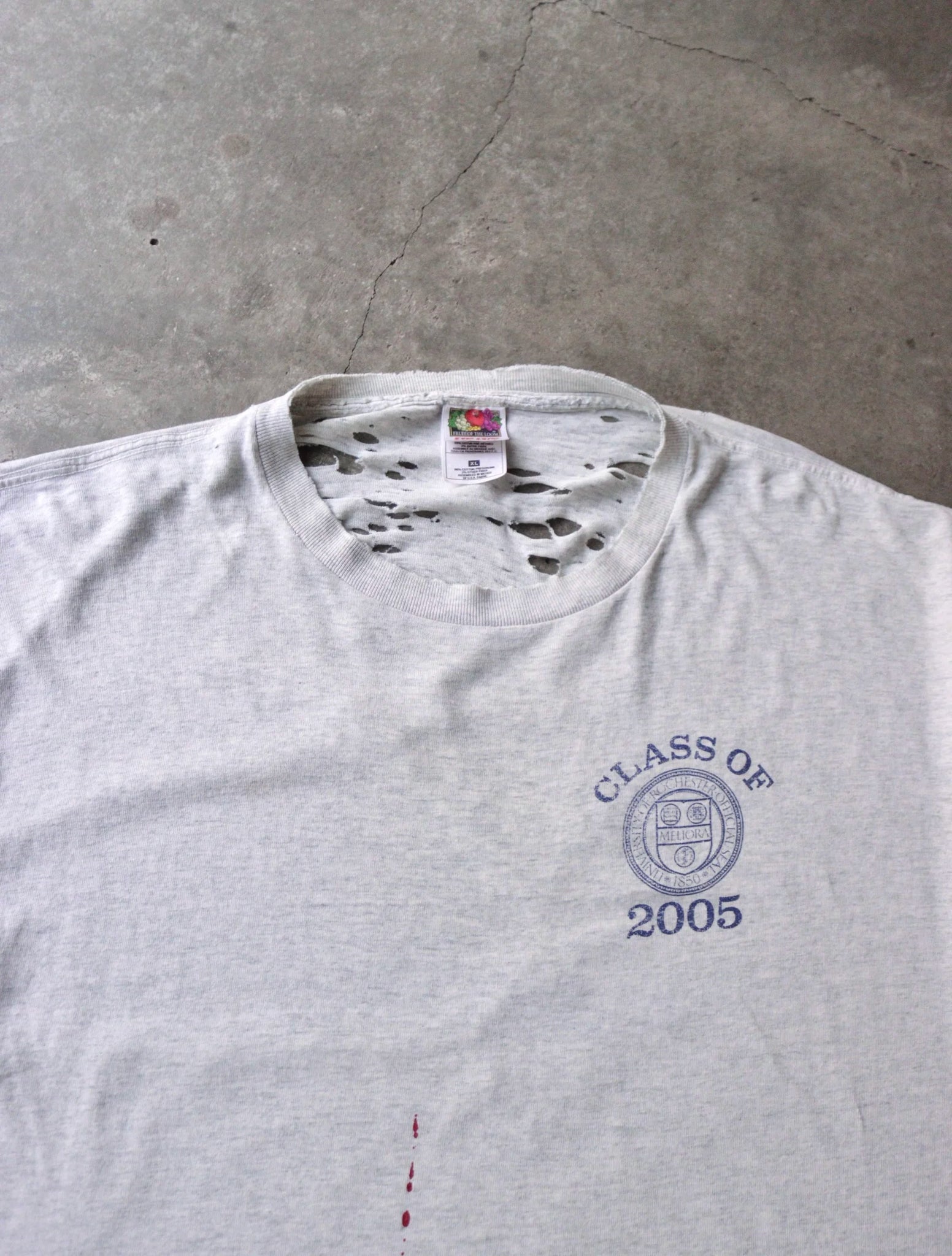 2000S THRASHED UNIVERSITY TEE