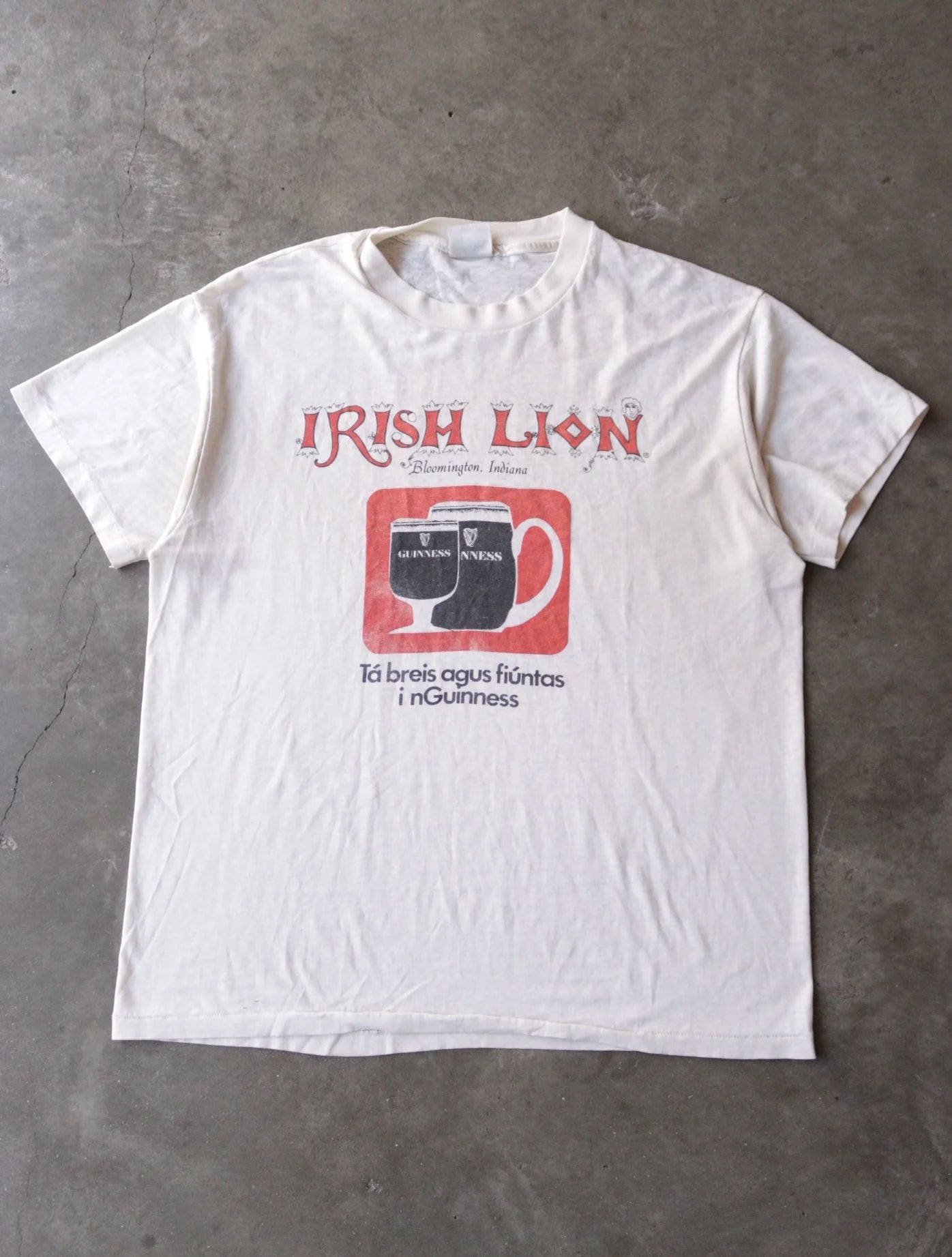 1990S IRISH LION TEE