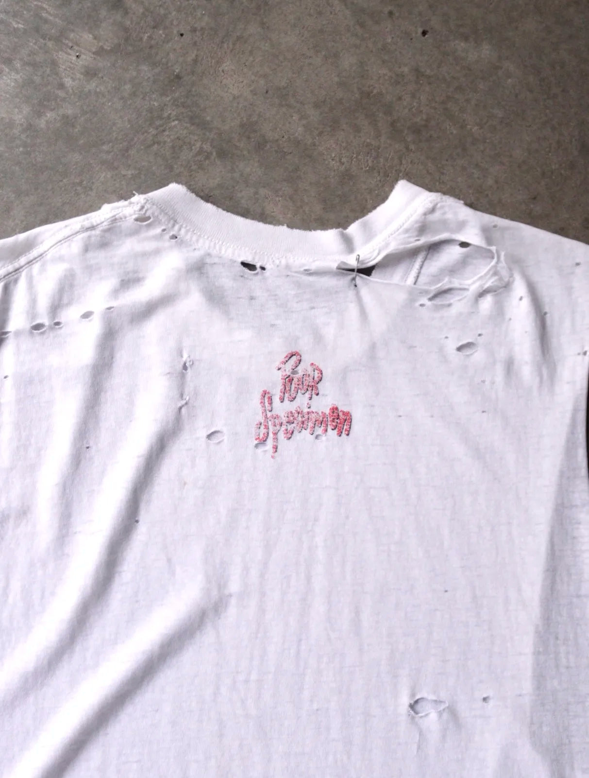 1990S CHOPPED FADED LOOSE CHANGE SURFER TEE