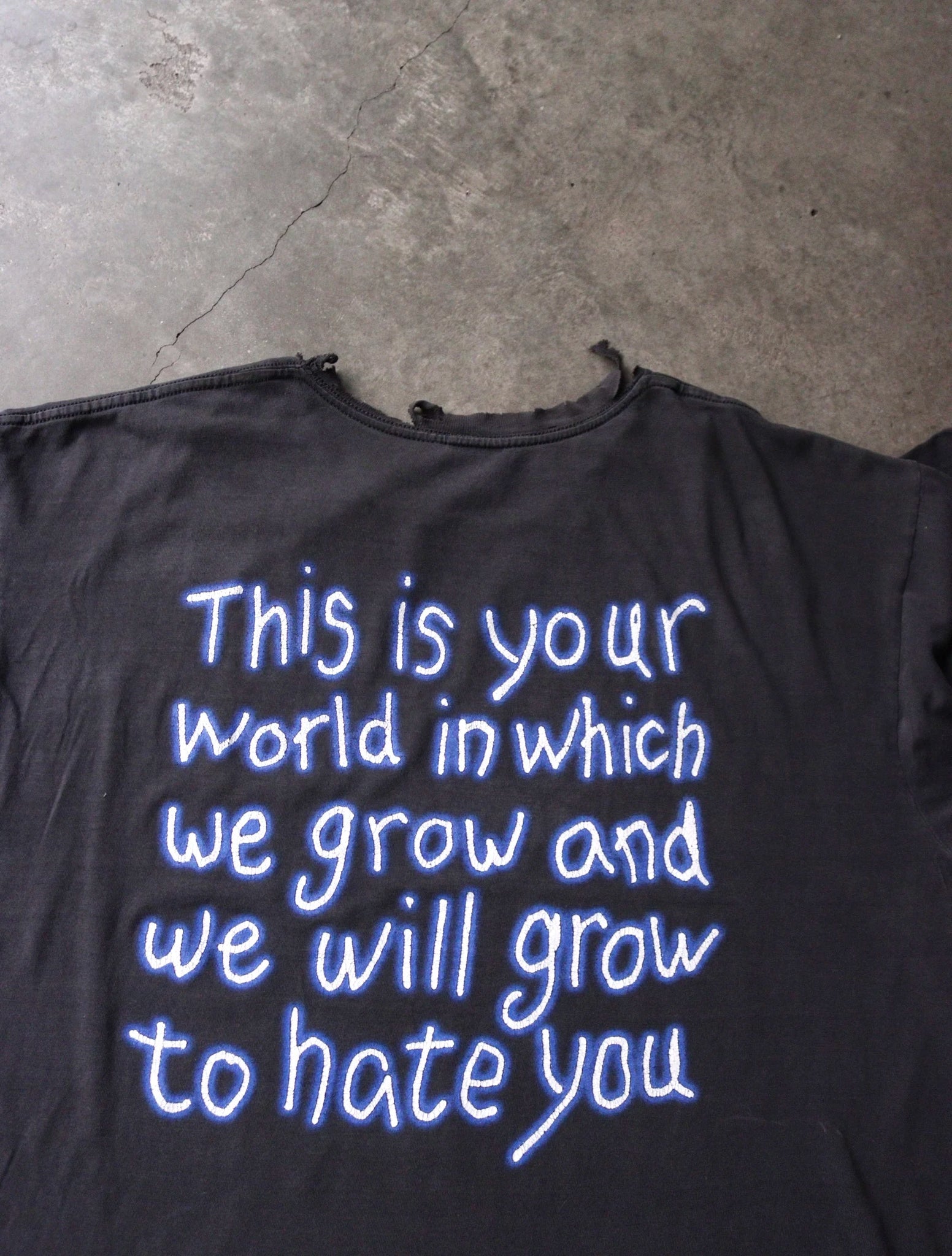 2000S THRASHED MARILYN MANSON TEE