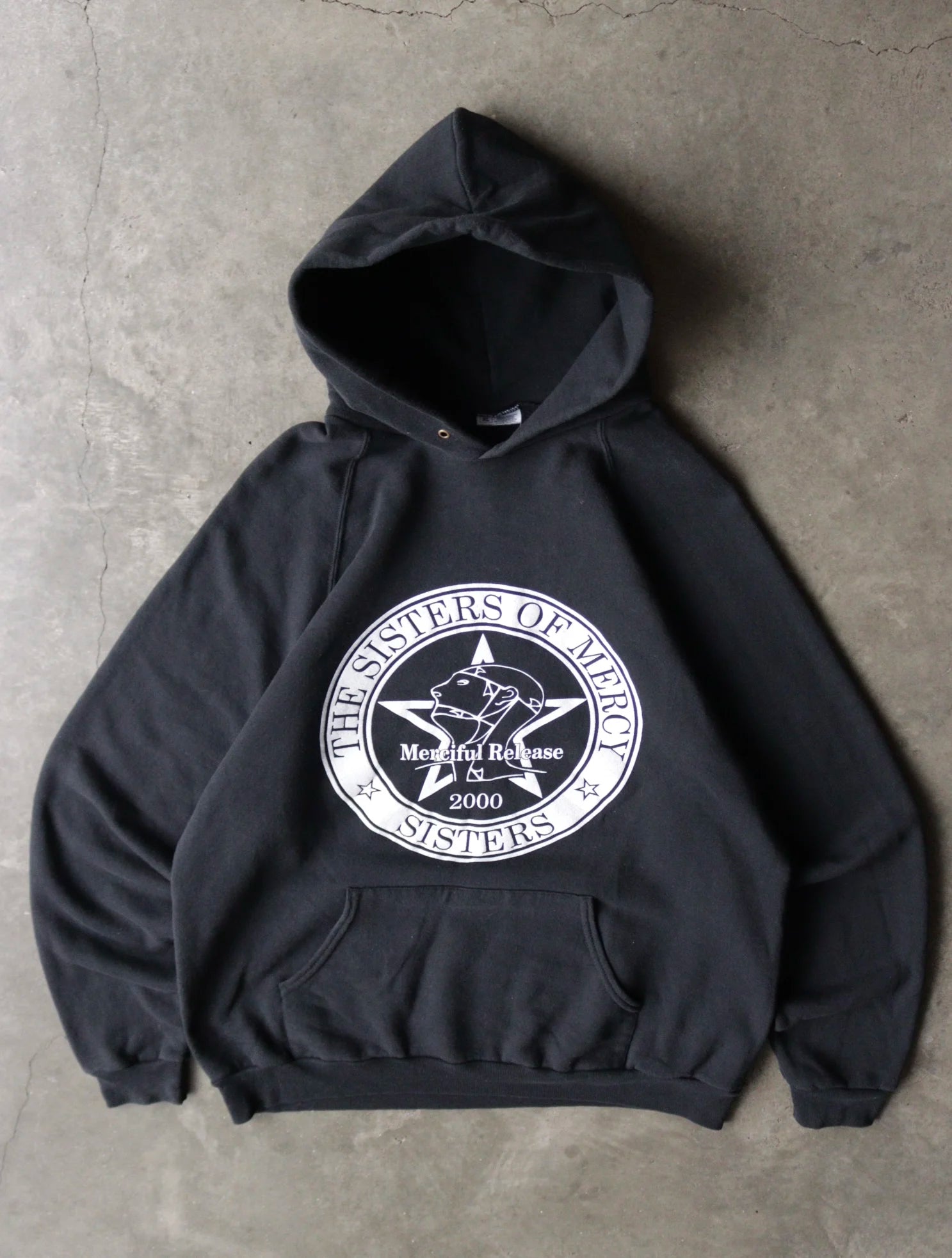 2000S SISTERS OF MERCY HOODED SWEATSHIRT