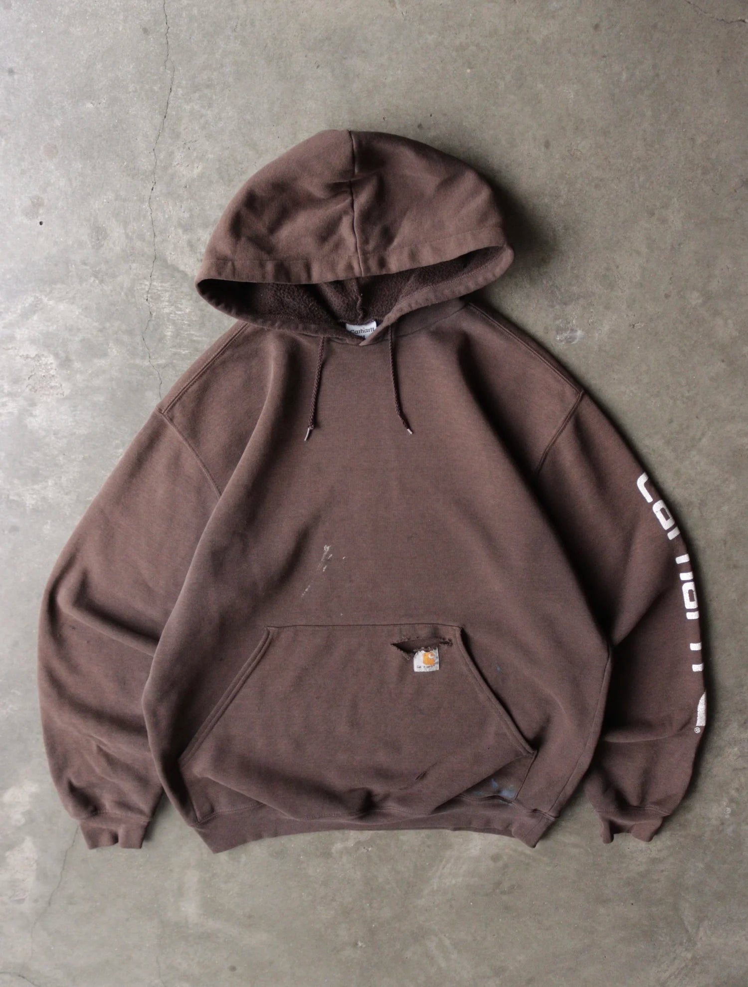 1990S CARHARTT HOODED SWEATSHIRT