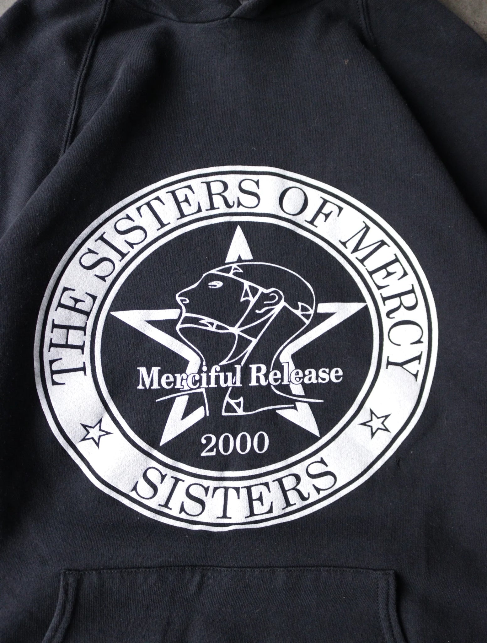 2000S SISTERS OF MERCY HOODED SWEATSHIRT