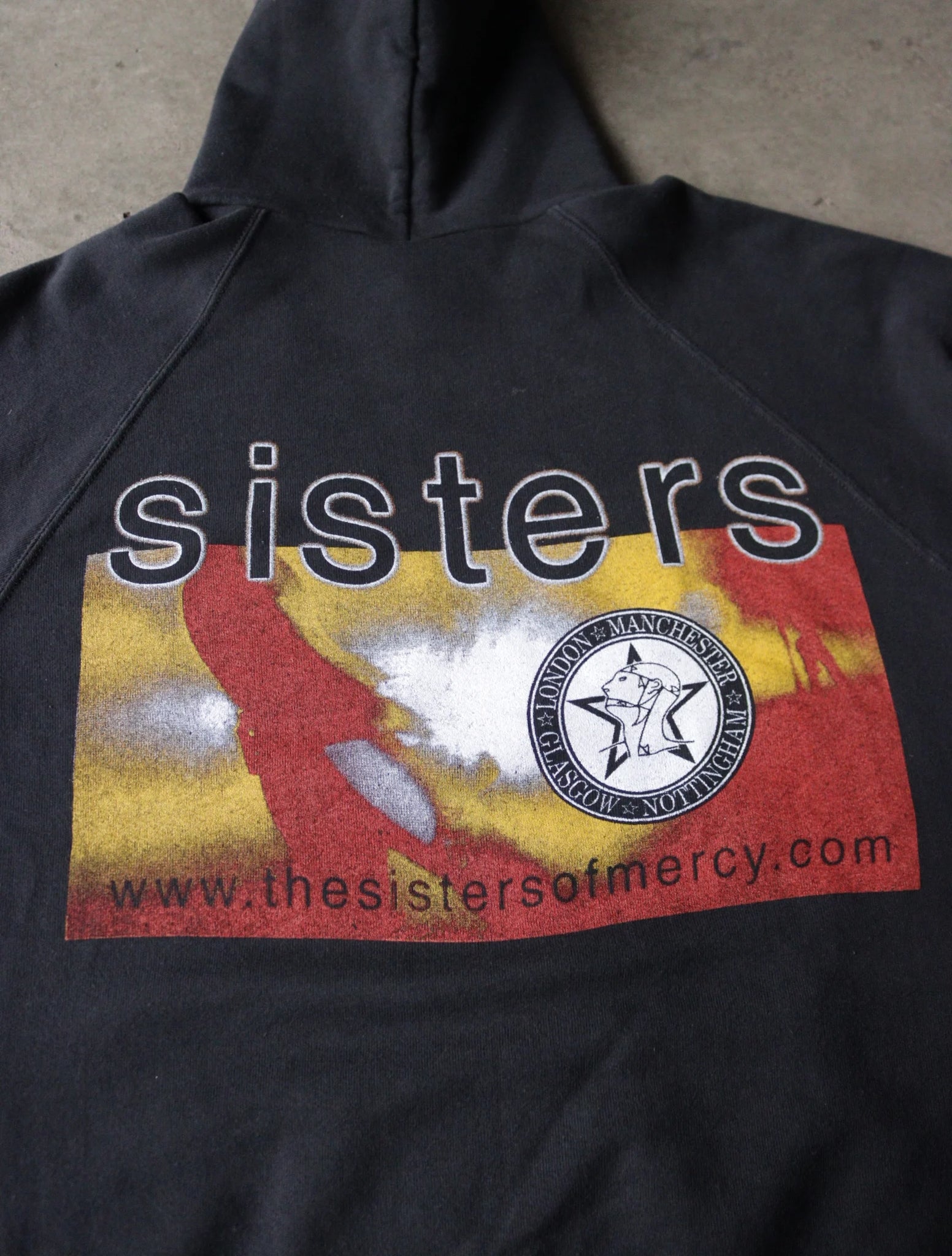 2000S SISTERS OF MERCY HOODED SWEATSHIRT
