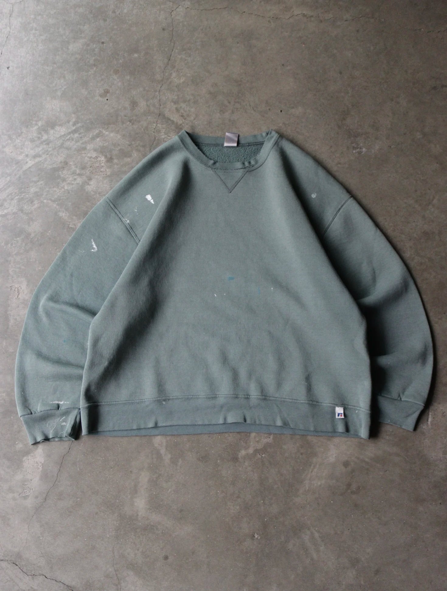 2000S FADED GREEN SWEATSHIRT