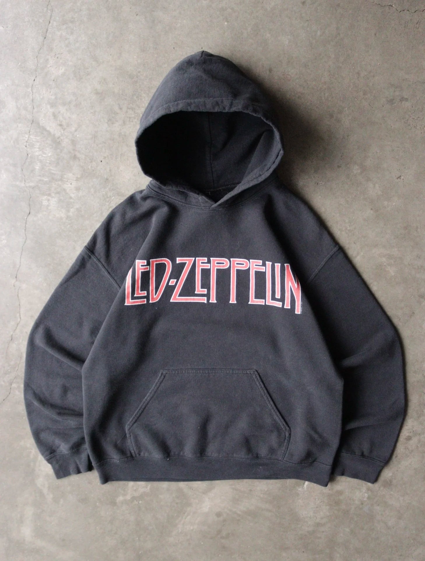 2000S LED ZEPPELIN BAND HOODED SWEATSHIRT