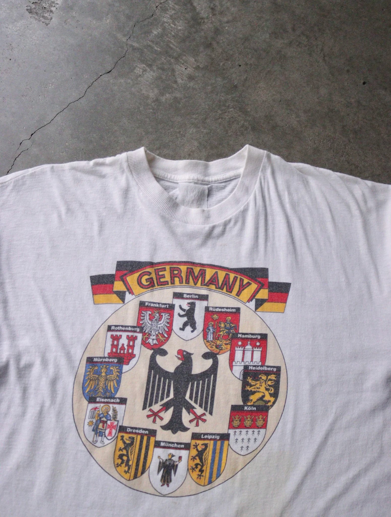 1980S GERMANY FADED TEE