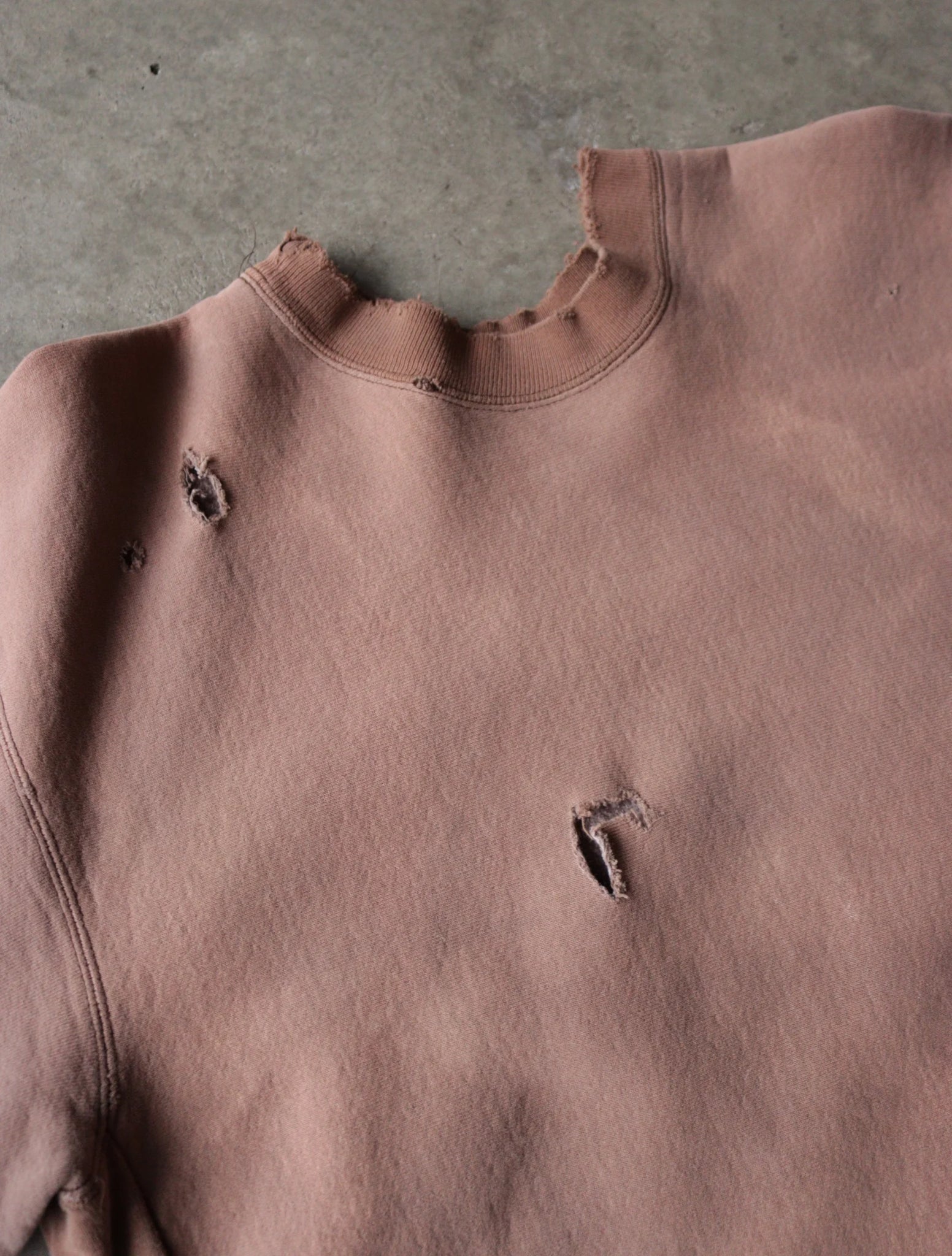 1990S FADED BROWN CARHARTT SWEATSHIRT