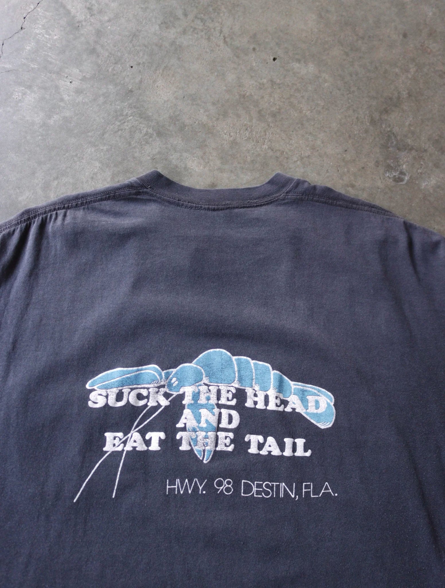 1990S FADED HARBOR DOCKS POCKET TEE