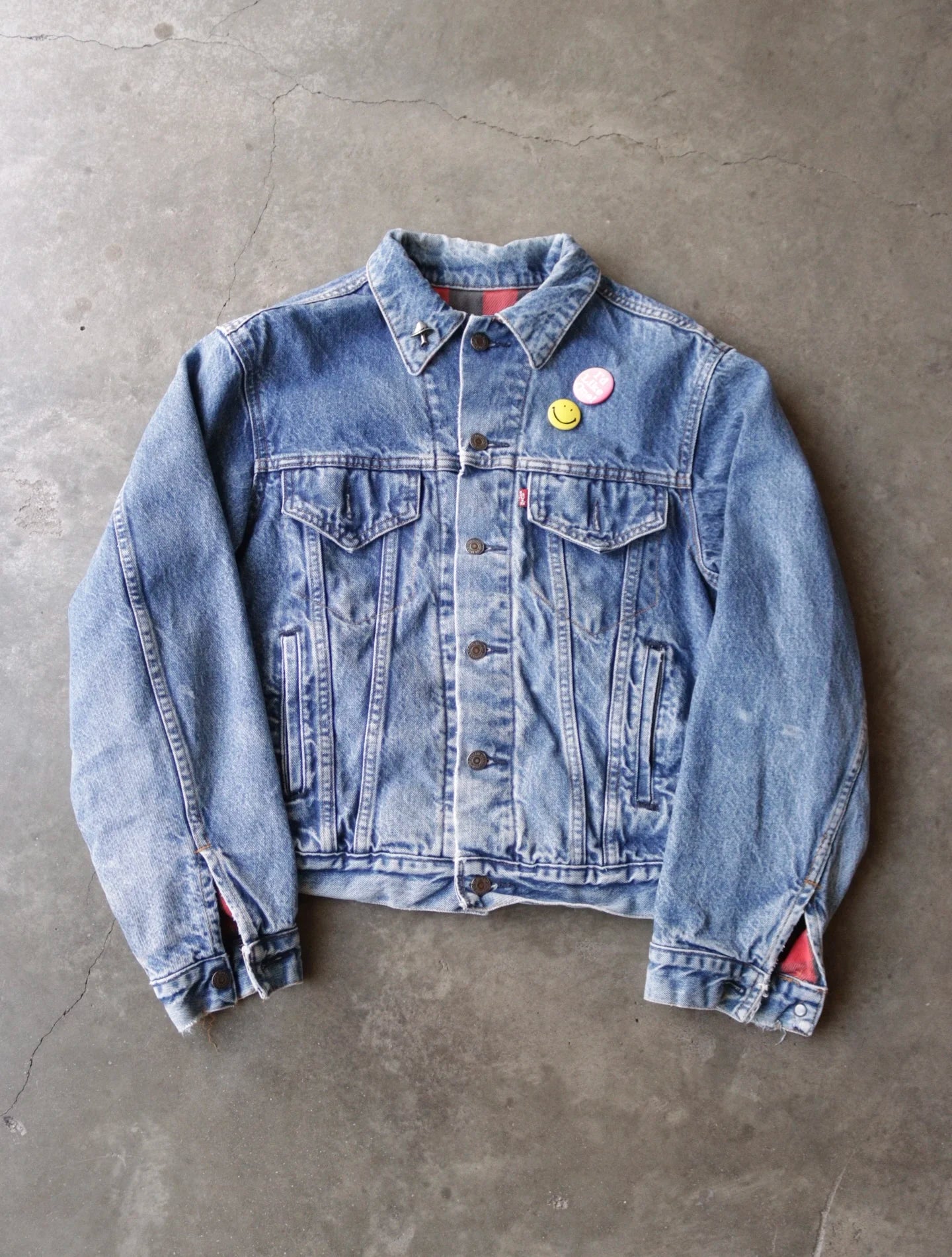 1980S FLANNEL LINED LEVIS JACKET