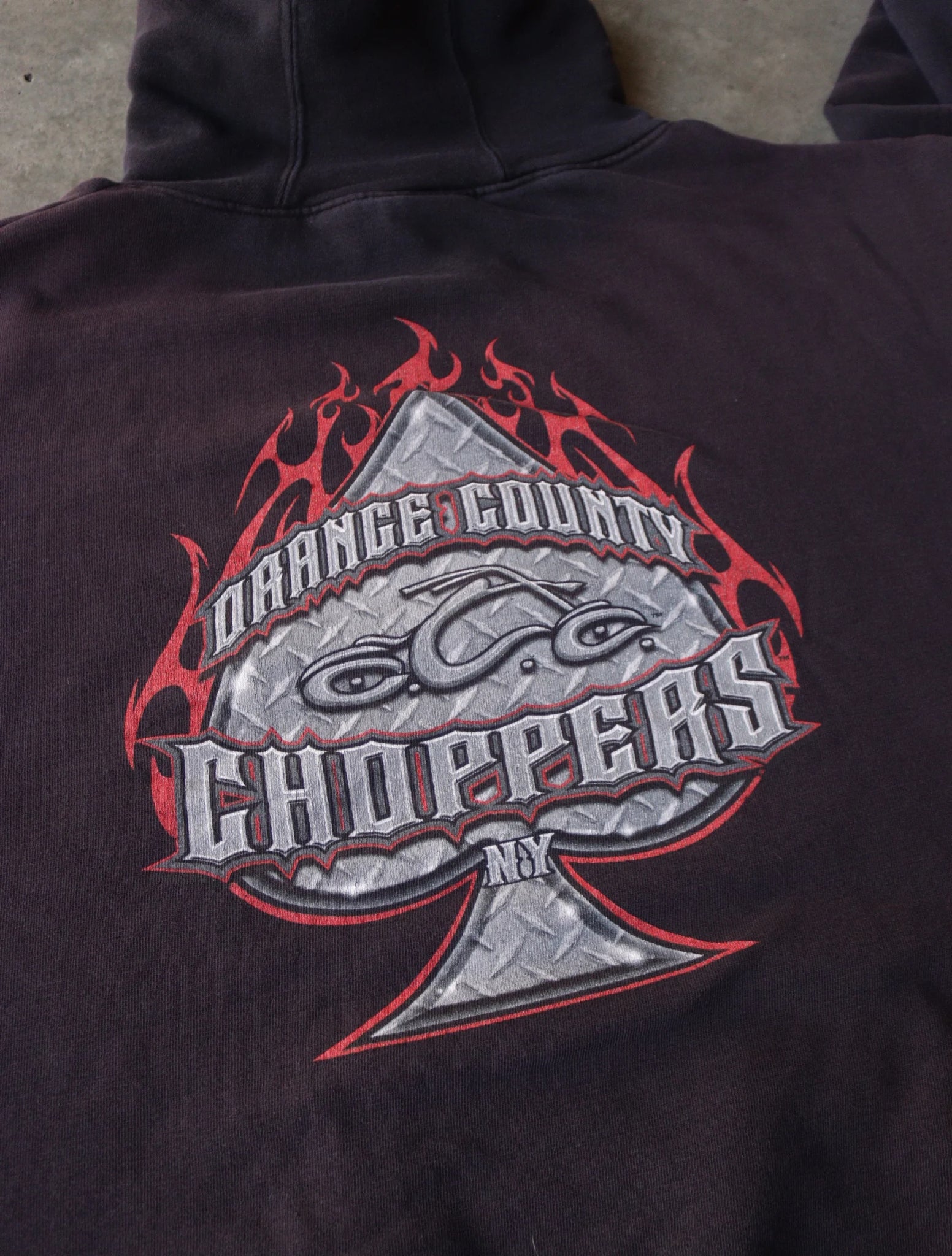 2000S ORANGE COUNTY CHOPPERS HOODED SWEATSHIRT