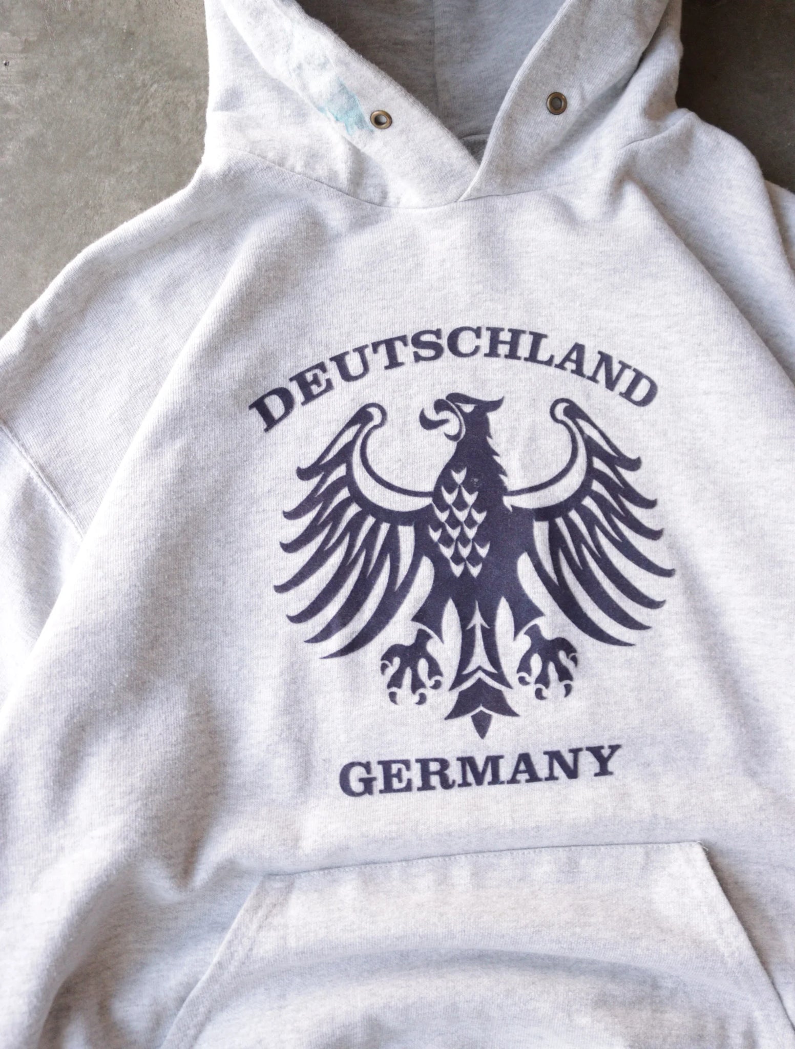 1990S GERMANY HOODED SWEATSHIRT