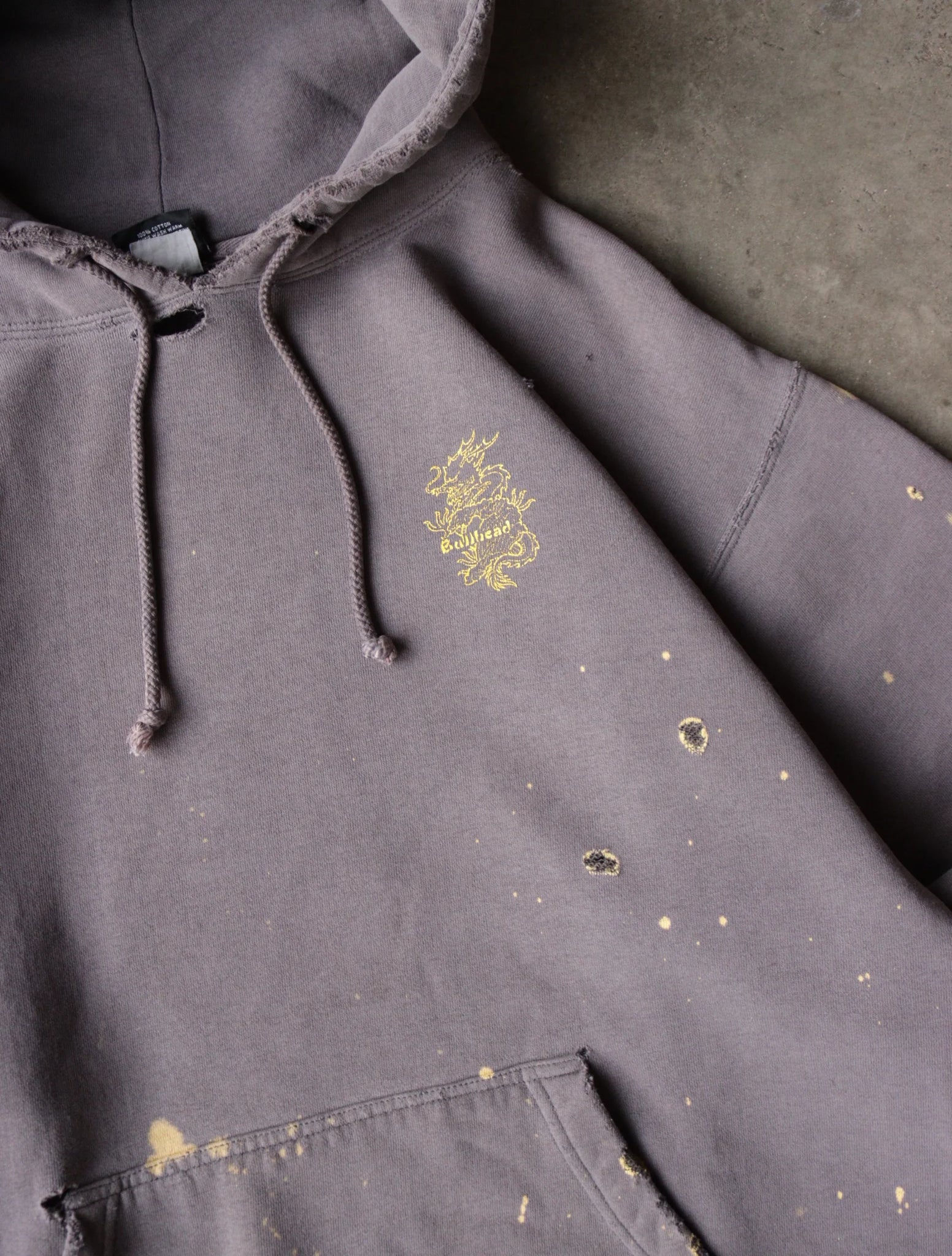 2000S DRAGON HOODED SWEATSHIRT