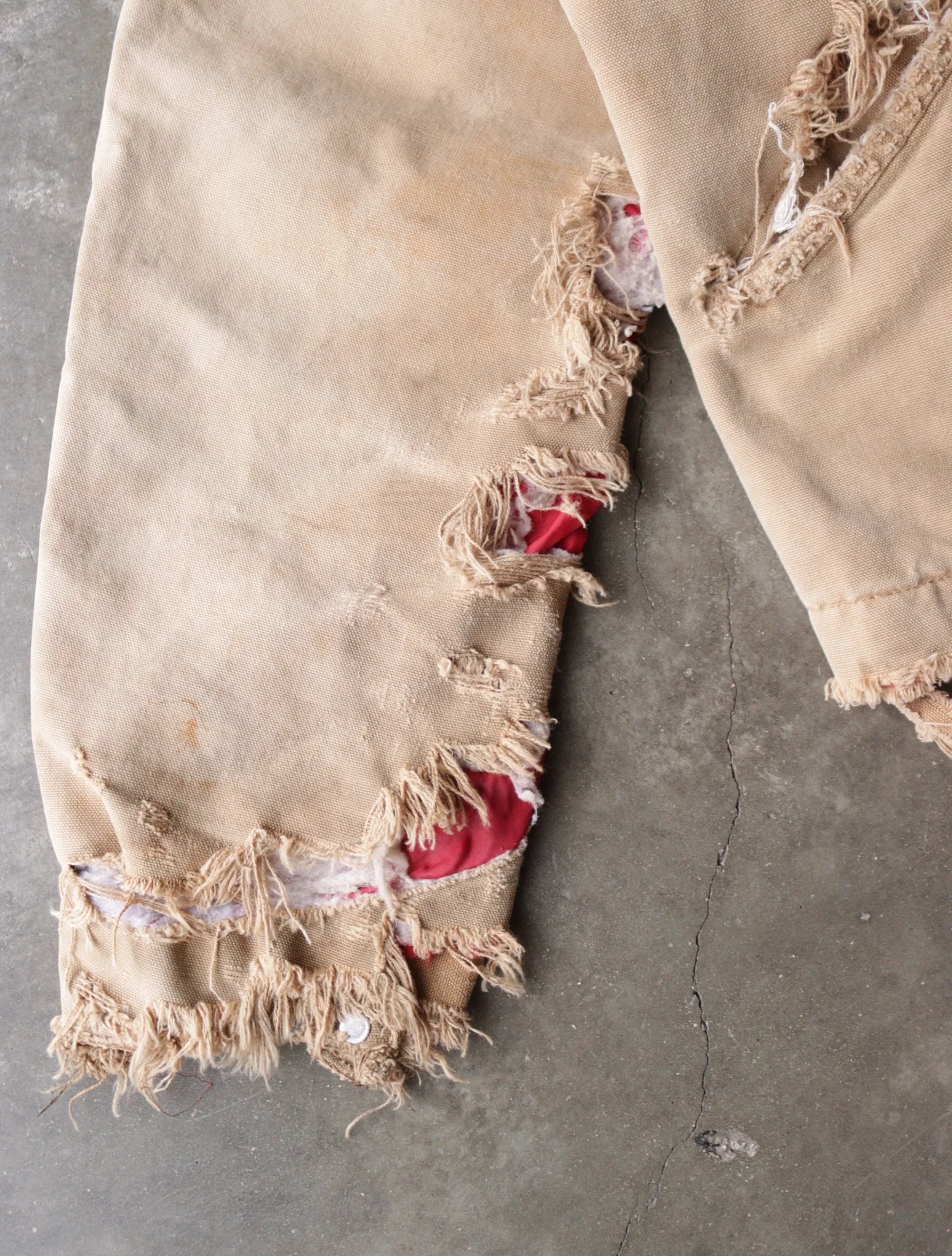 1990S CARHARTT THRASHED WORK JACKET