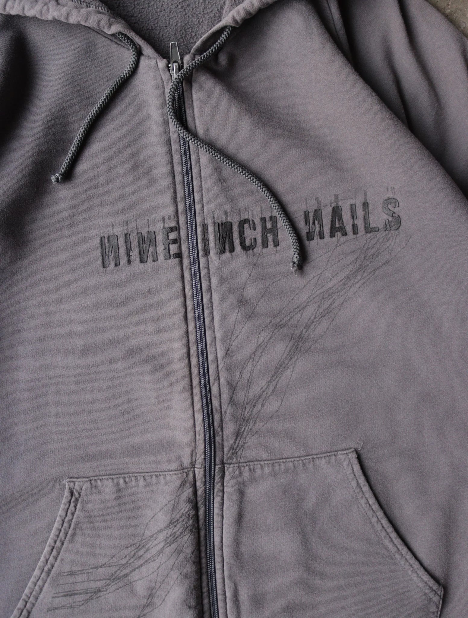 2000S NINE INCH NAILS BAN DHOODED SWEATSHIRT