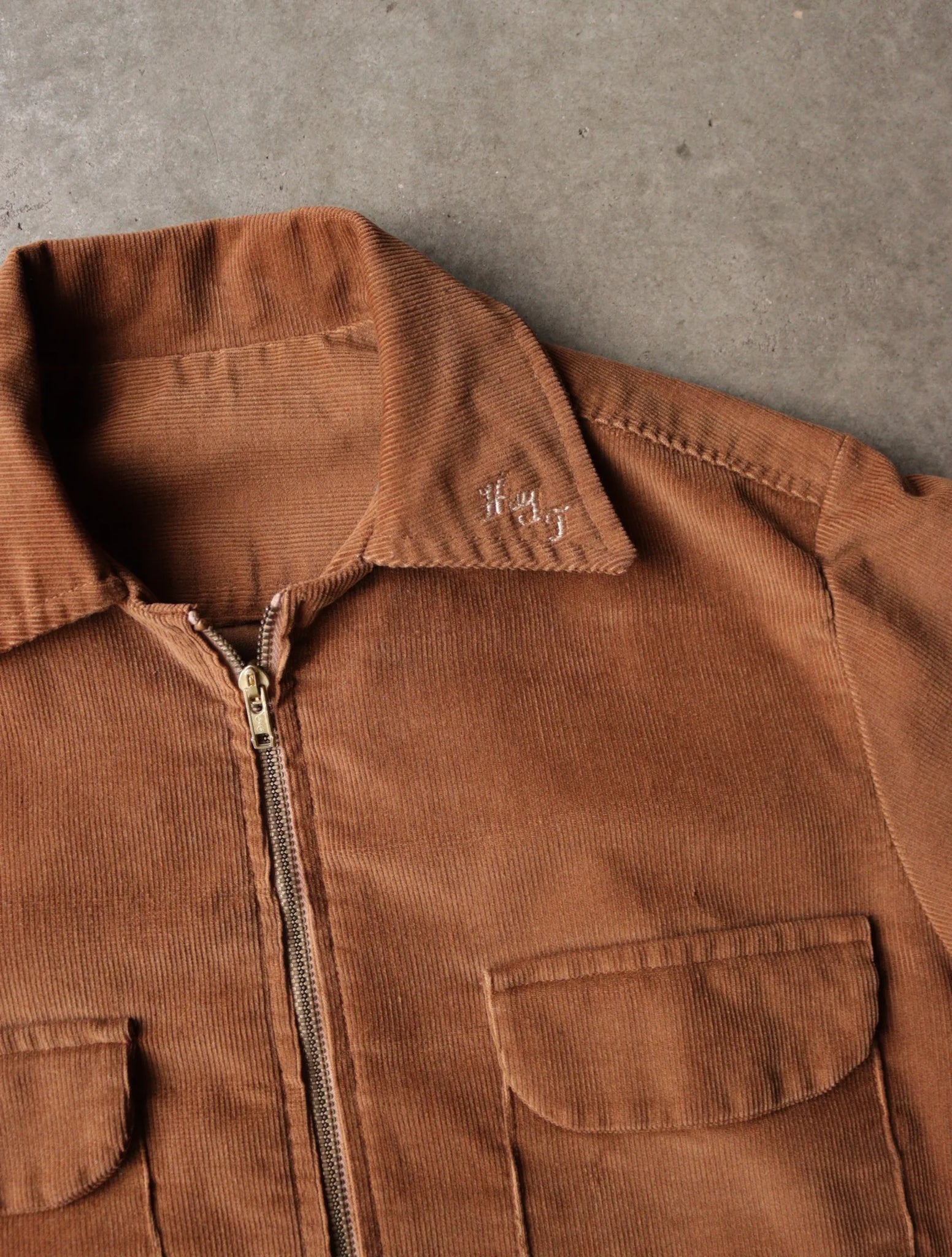 1970S BROWN CORD JACKET