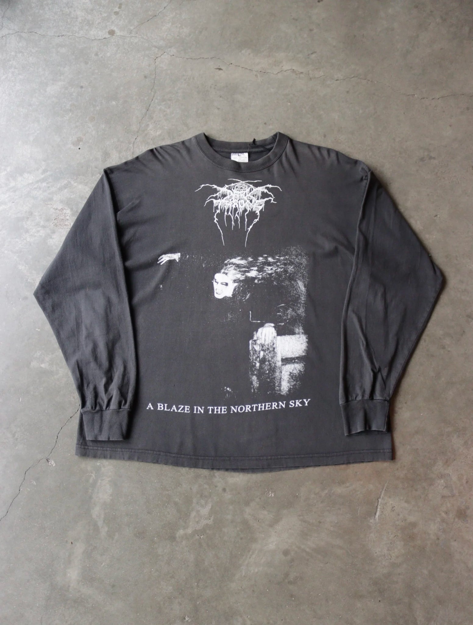 1990S DARKTHRONE A BLAZE IN THE NORTHERN SKY BAND L/S TEE