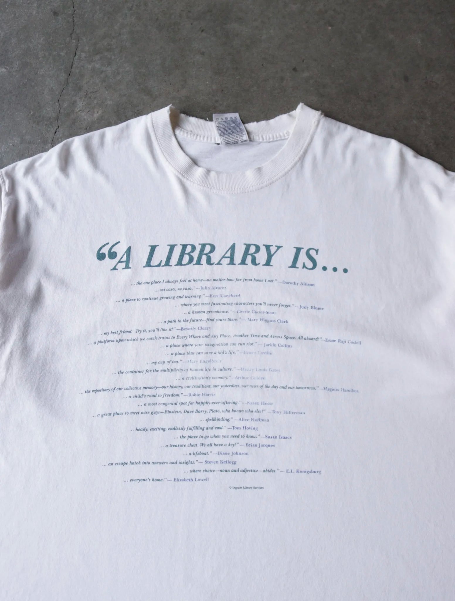 1990S A LIBRARY IS TEE