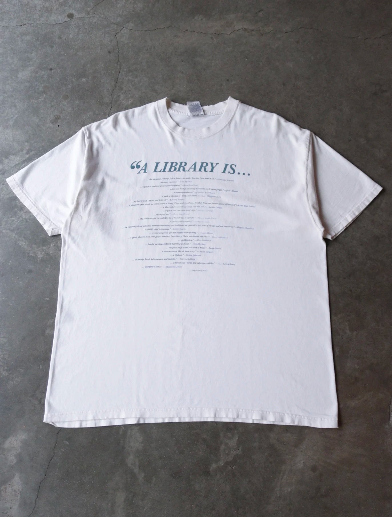 1990S A LIBRARY IS TEE