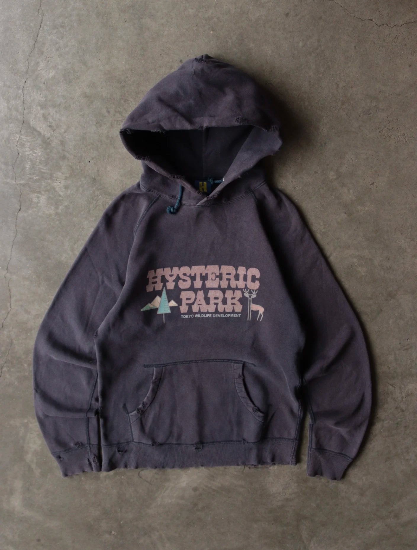 2000S HYSTERIC PARK HOODED SWEATSHIRT