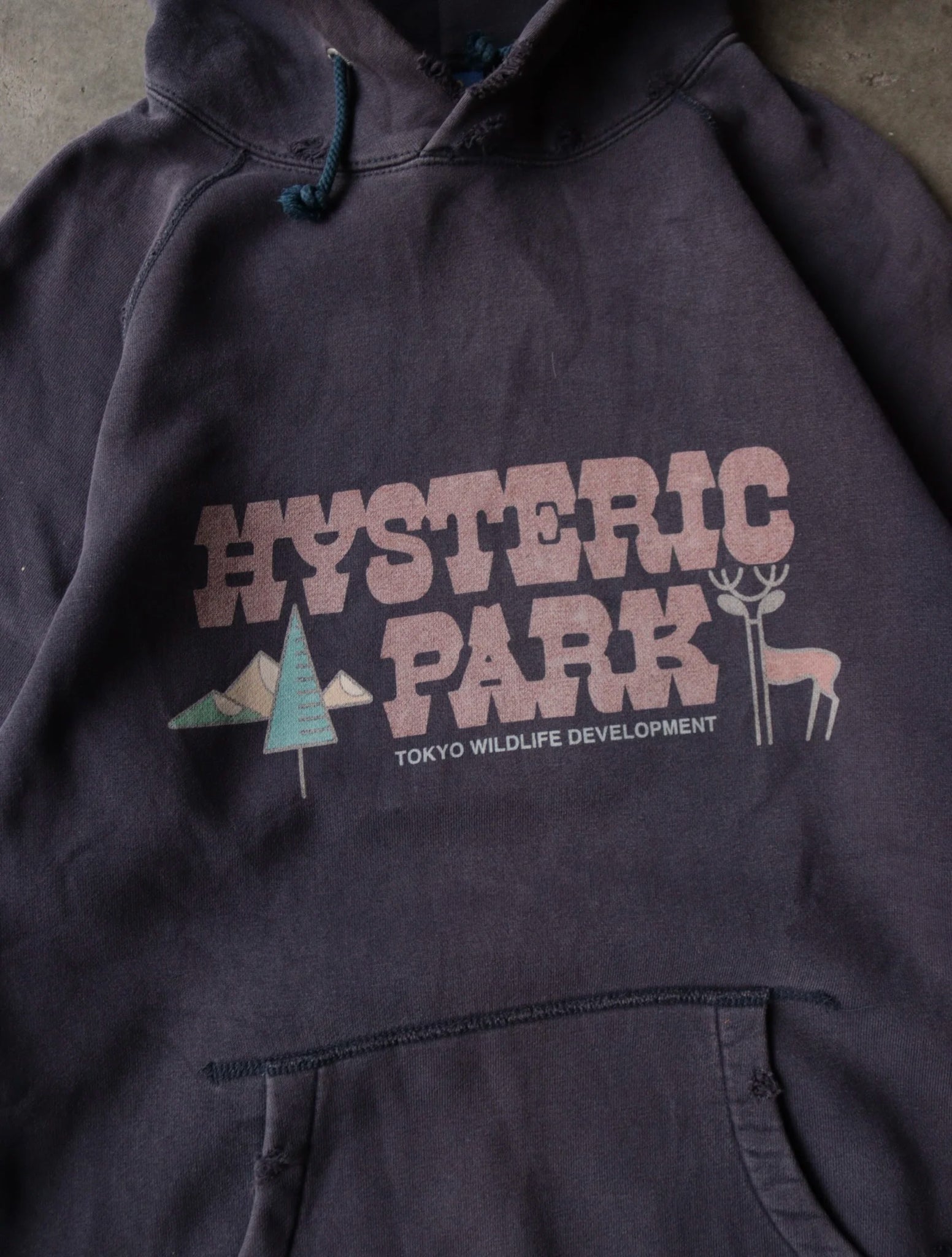 2000S HYSTERIC PARK HOODED SWEATSHIRT