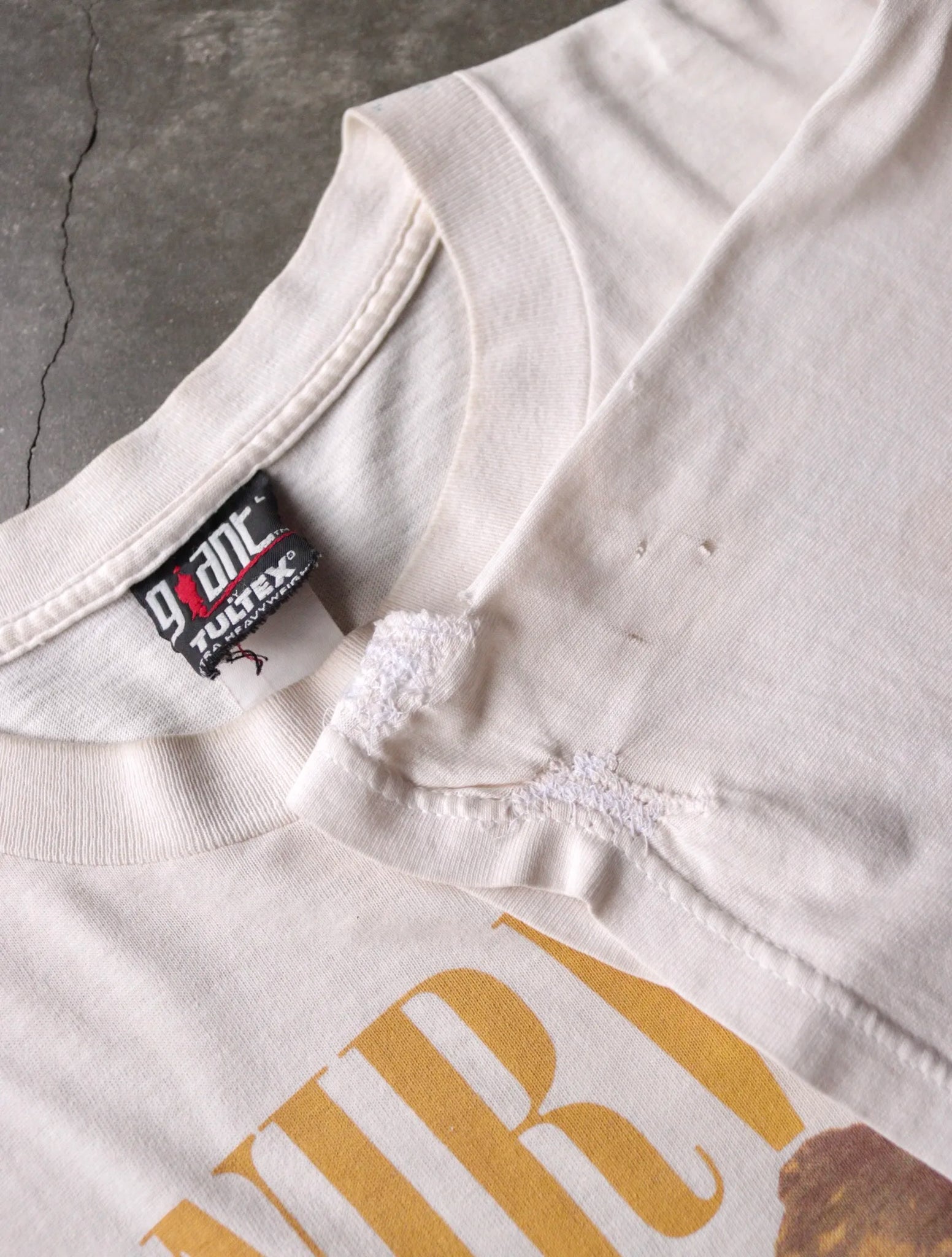 1990S FADED REPAIRED NIRVANA TEE