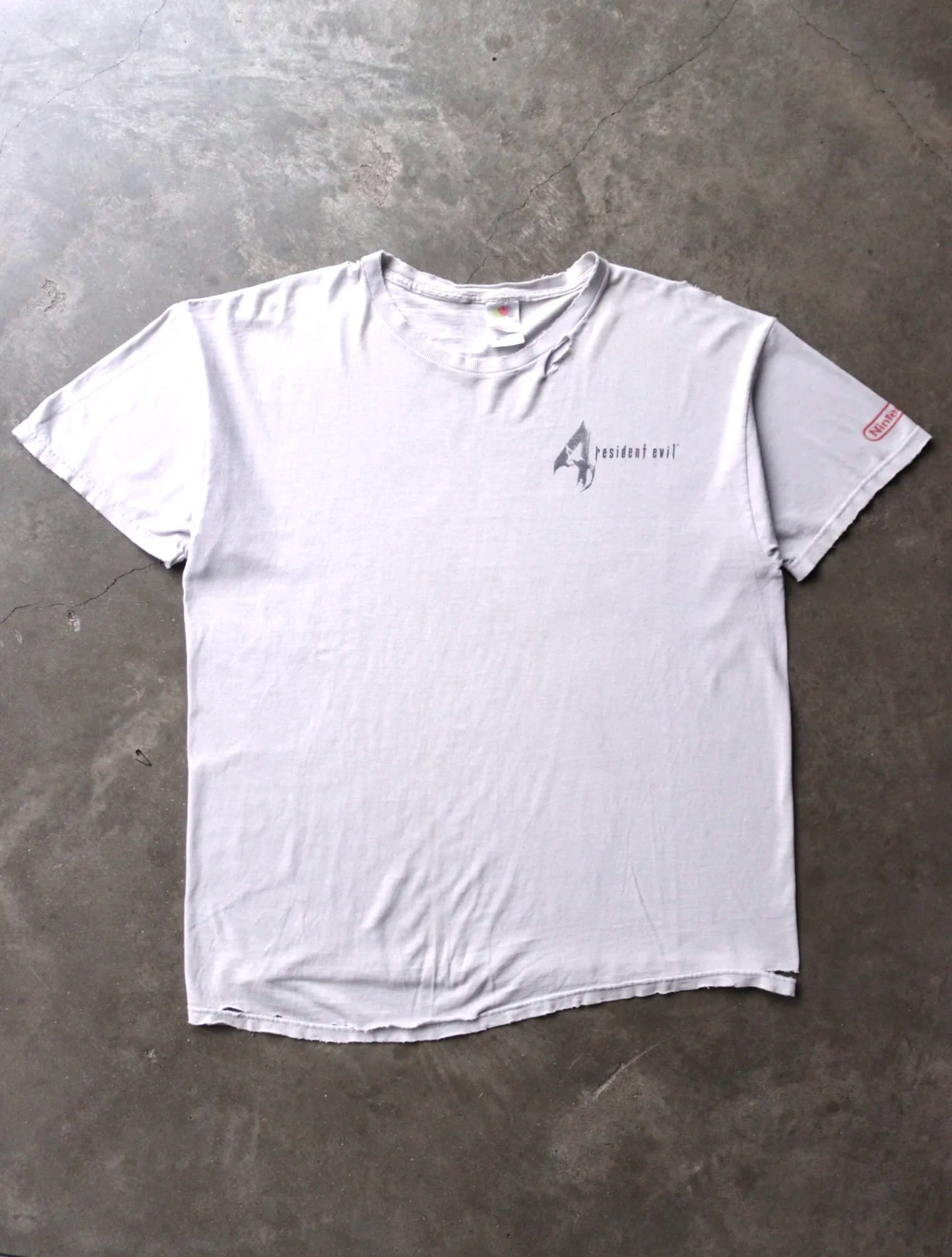 <p>2000S DISTRESSED RESIDENT EVIL 4 TEE</p>