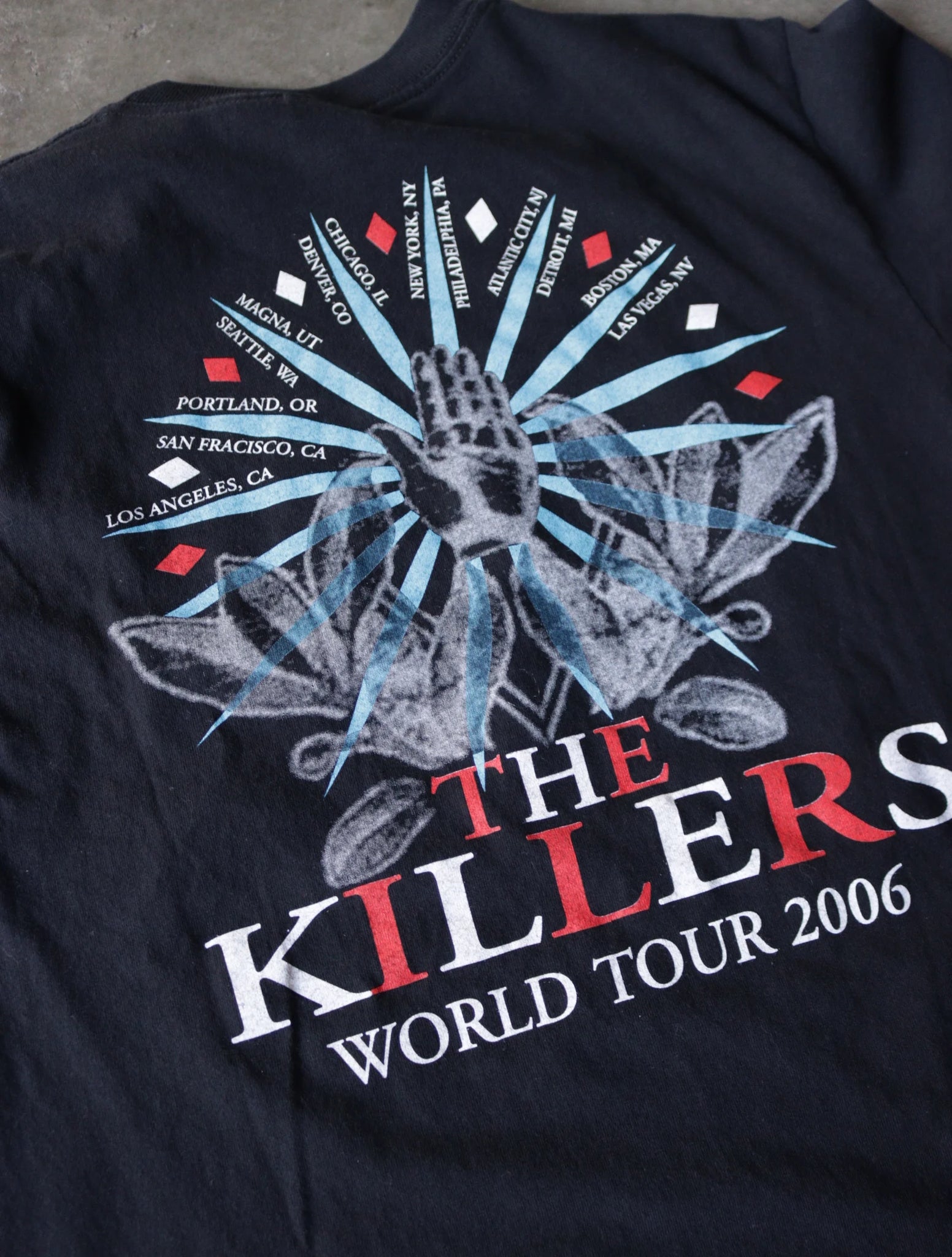 2000S KILLERS WORLD TOUR BAND TEE