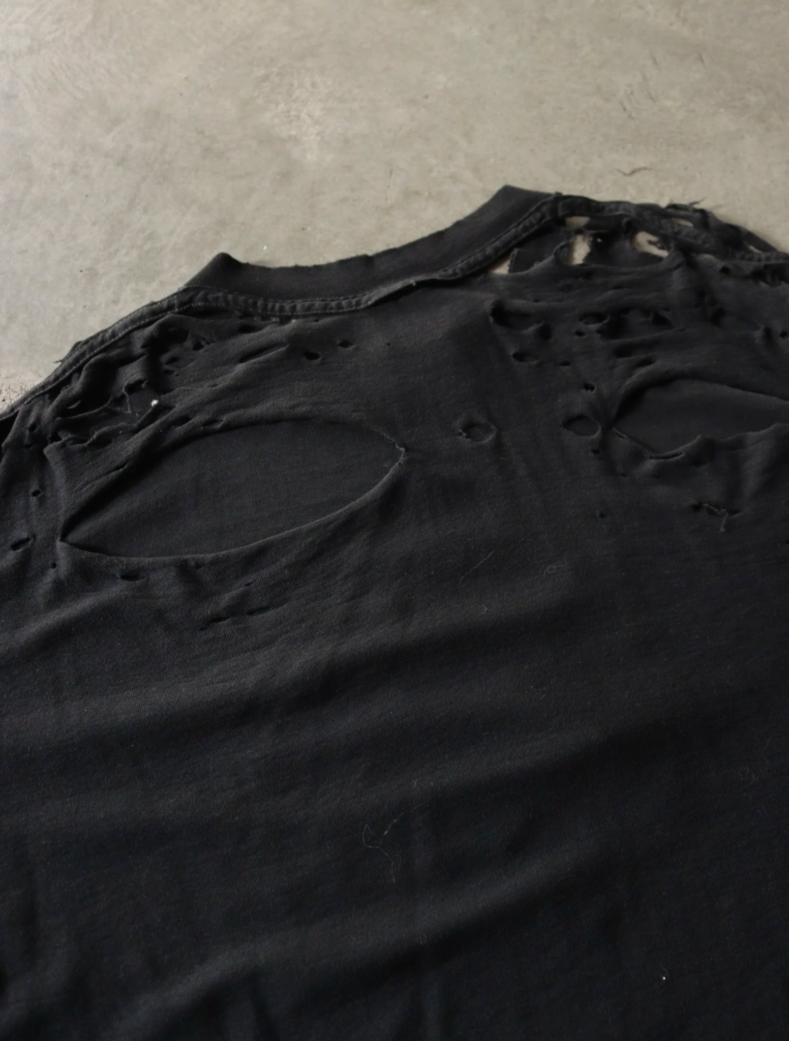 1990S OVERDYED THRASHED TEE