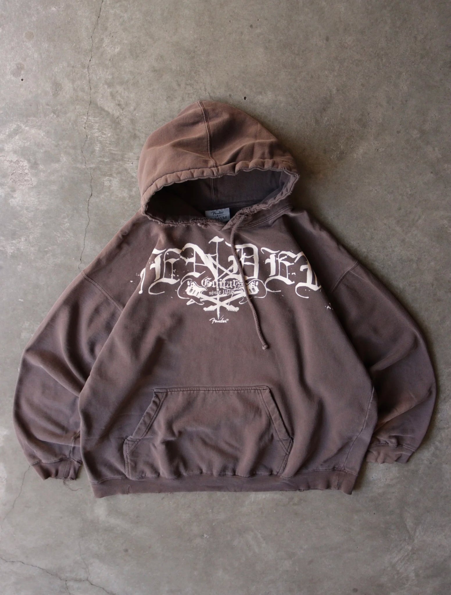 2000S FENDER HOODED SWEATSHIRT