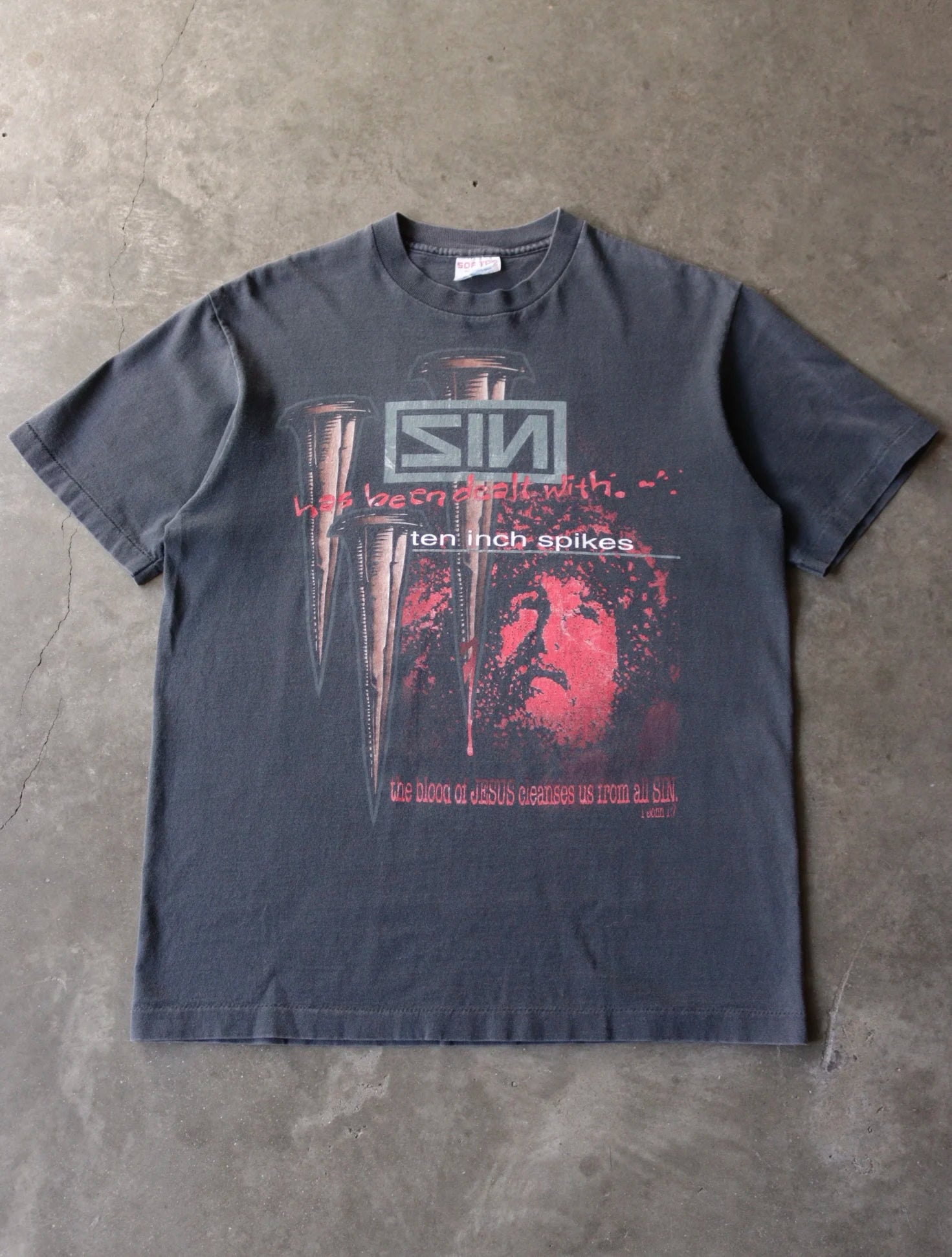 1990S NIN JESUS TEE