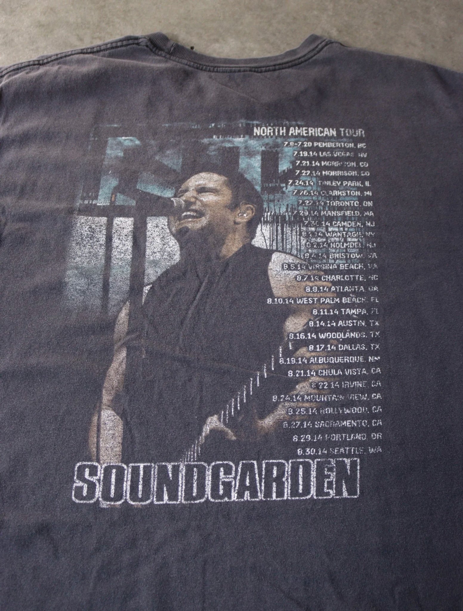 2000S NIN & SOUNDGARDEN BAND TEE