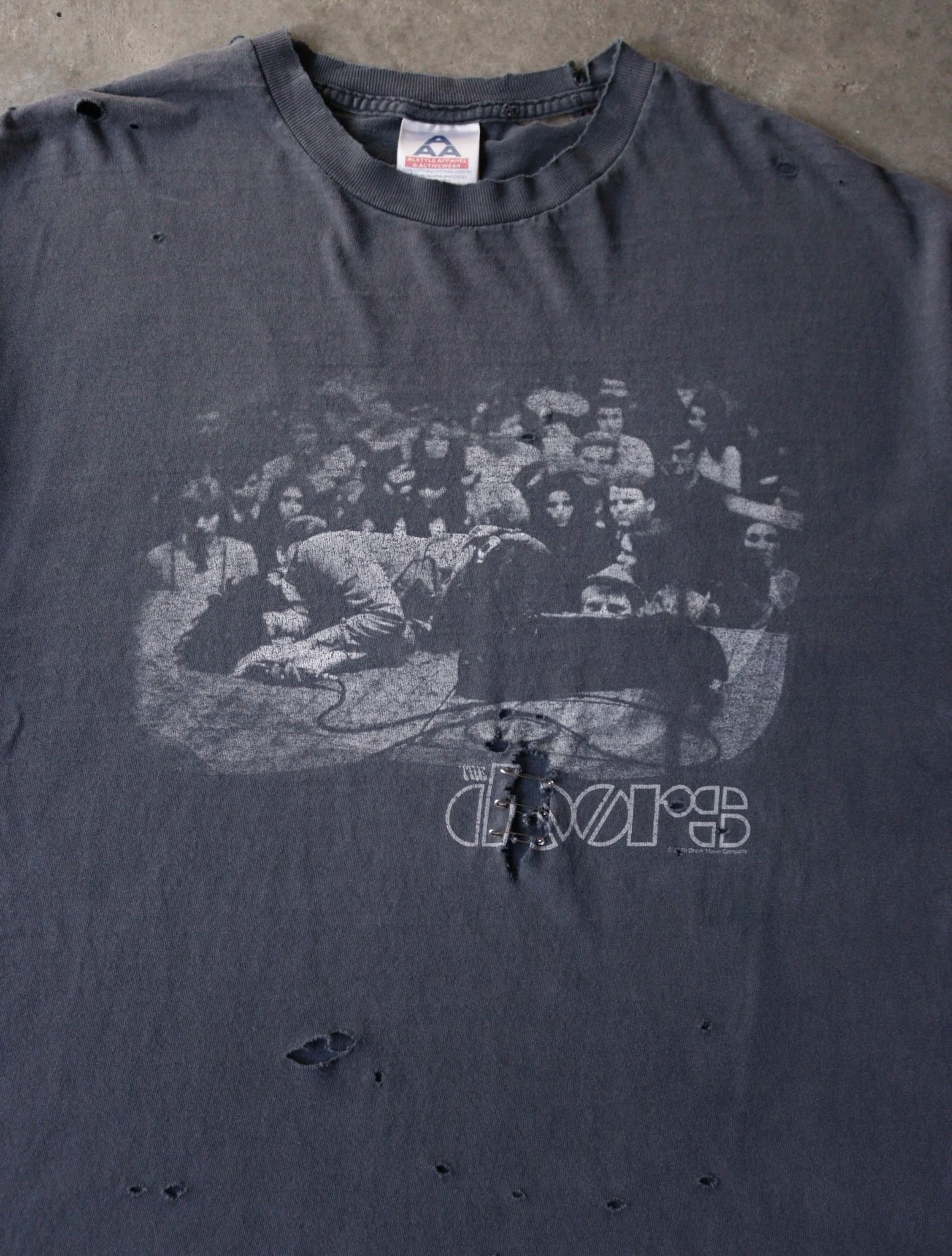 1990S DISTRESSED THE DOORS BAND TEE