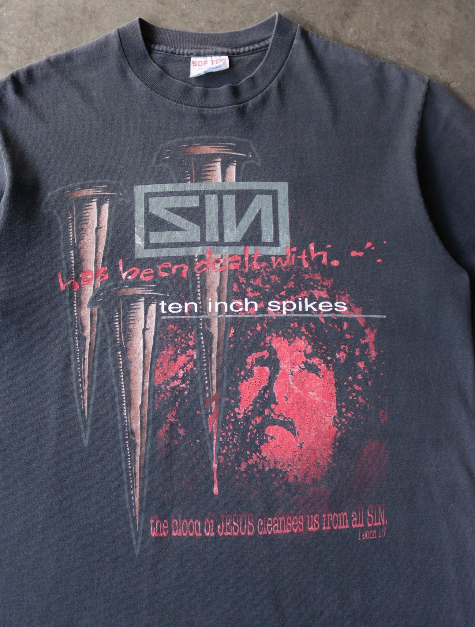 1990S NIN JESUS TEE
