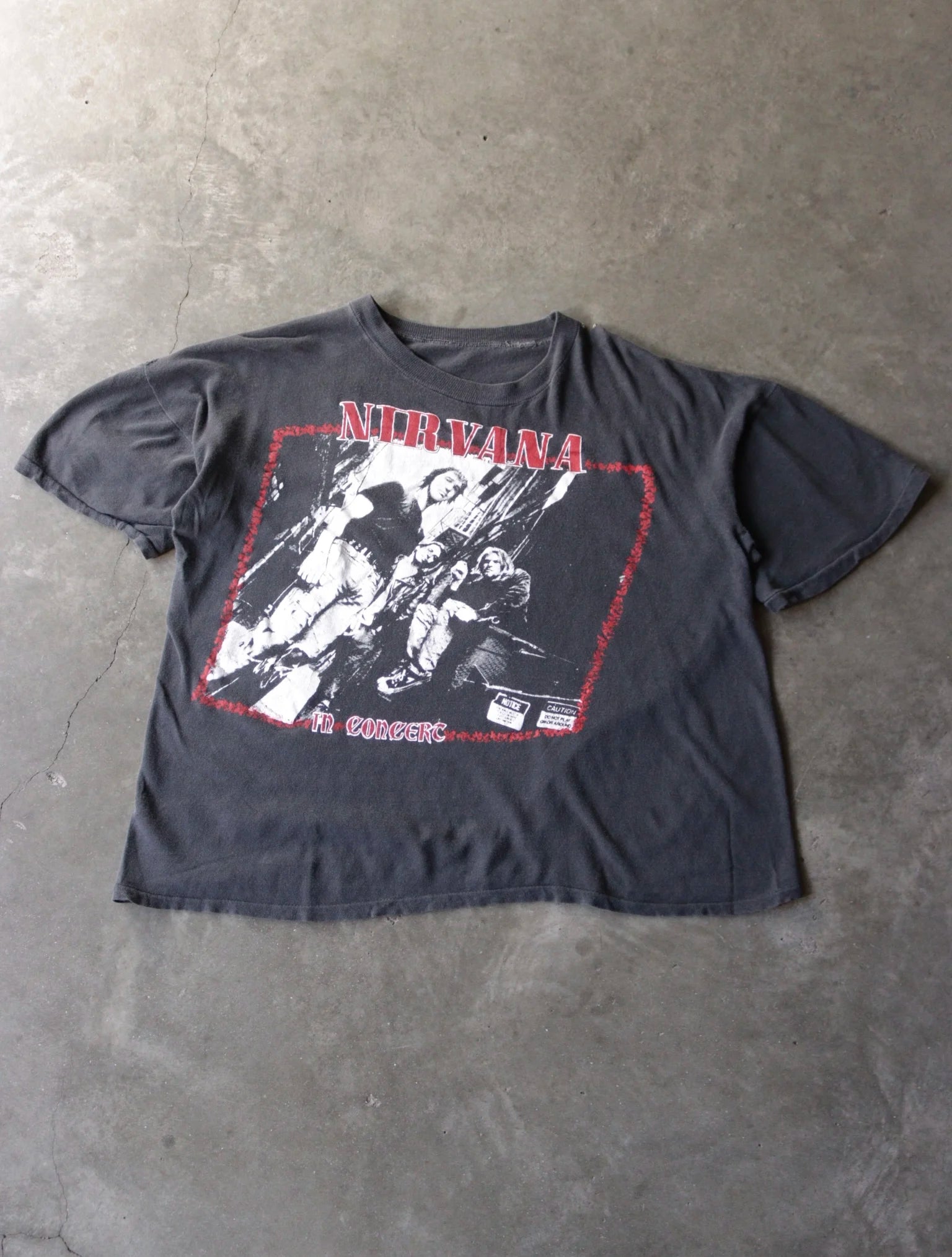 1990S NIRVANA BOOTLEG TEE