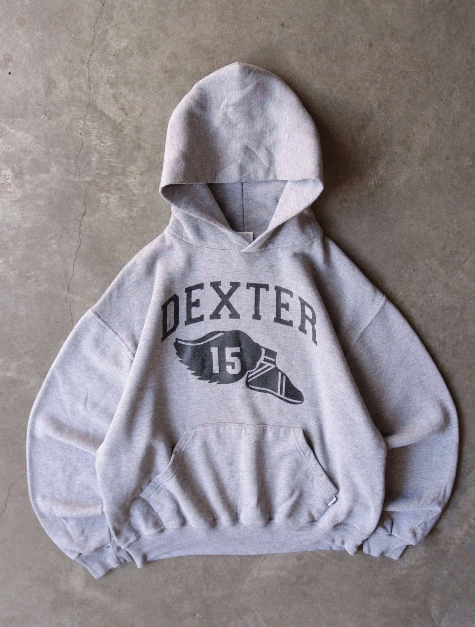 1990S DEXTER HOODED SWEATSHIRT