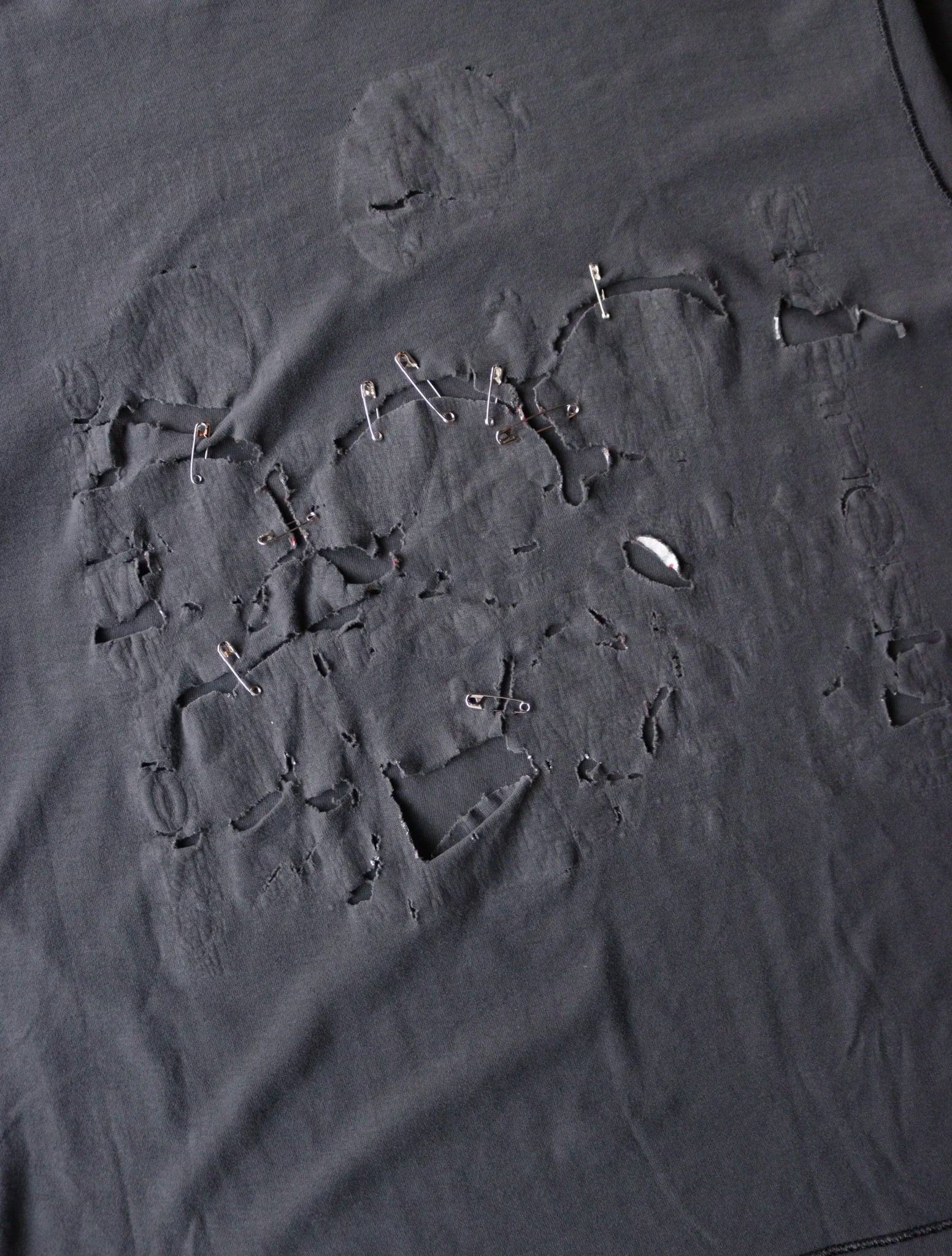 1990S THRASHED FADED INSIDE OUT TEE