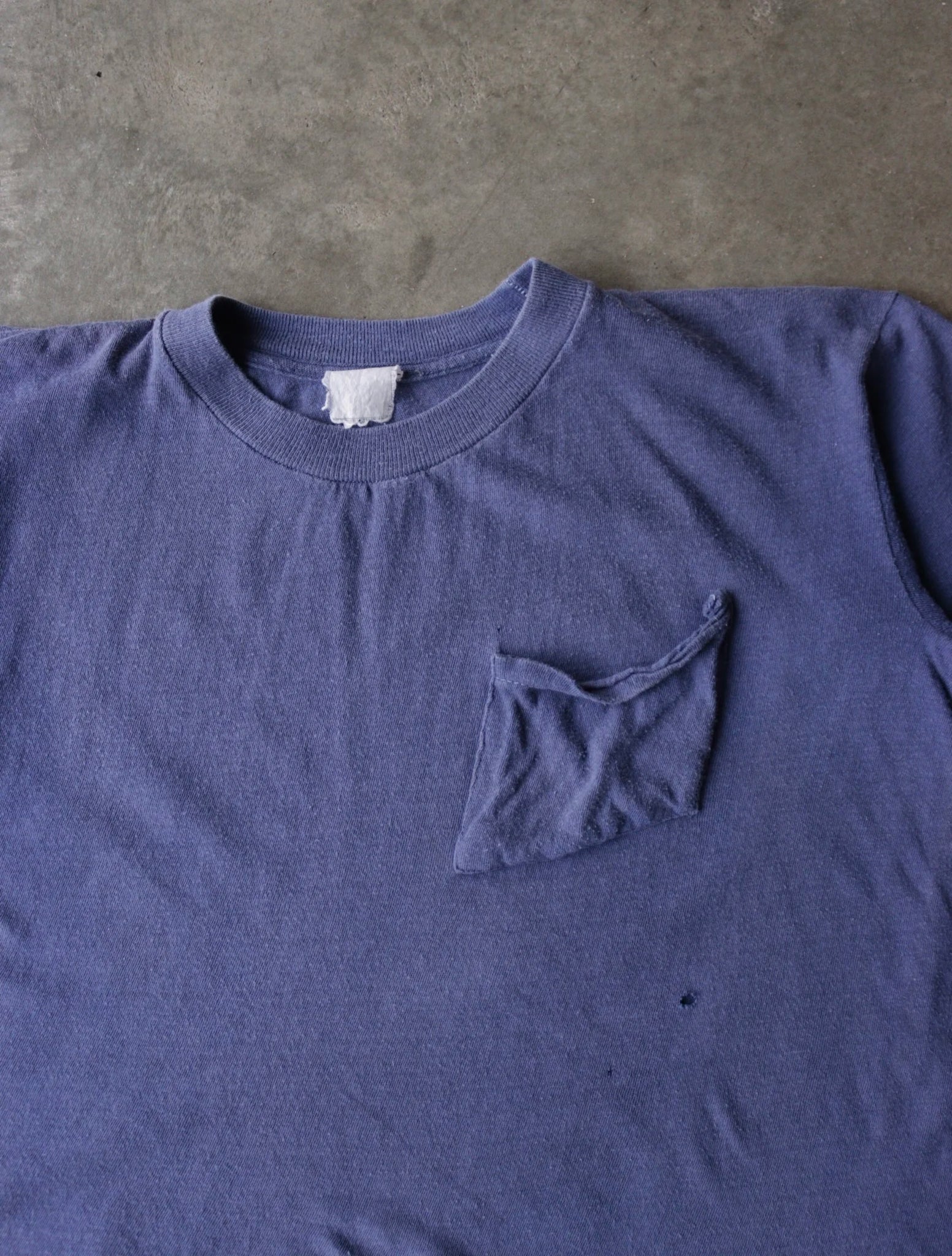 1960S BLANK POCKET TEE