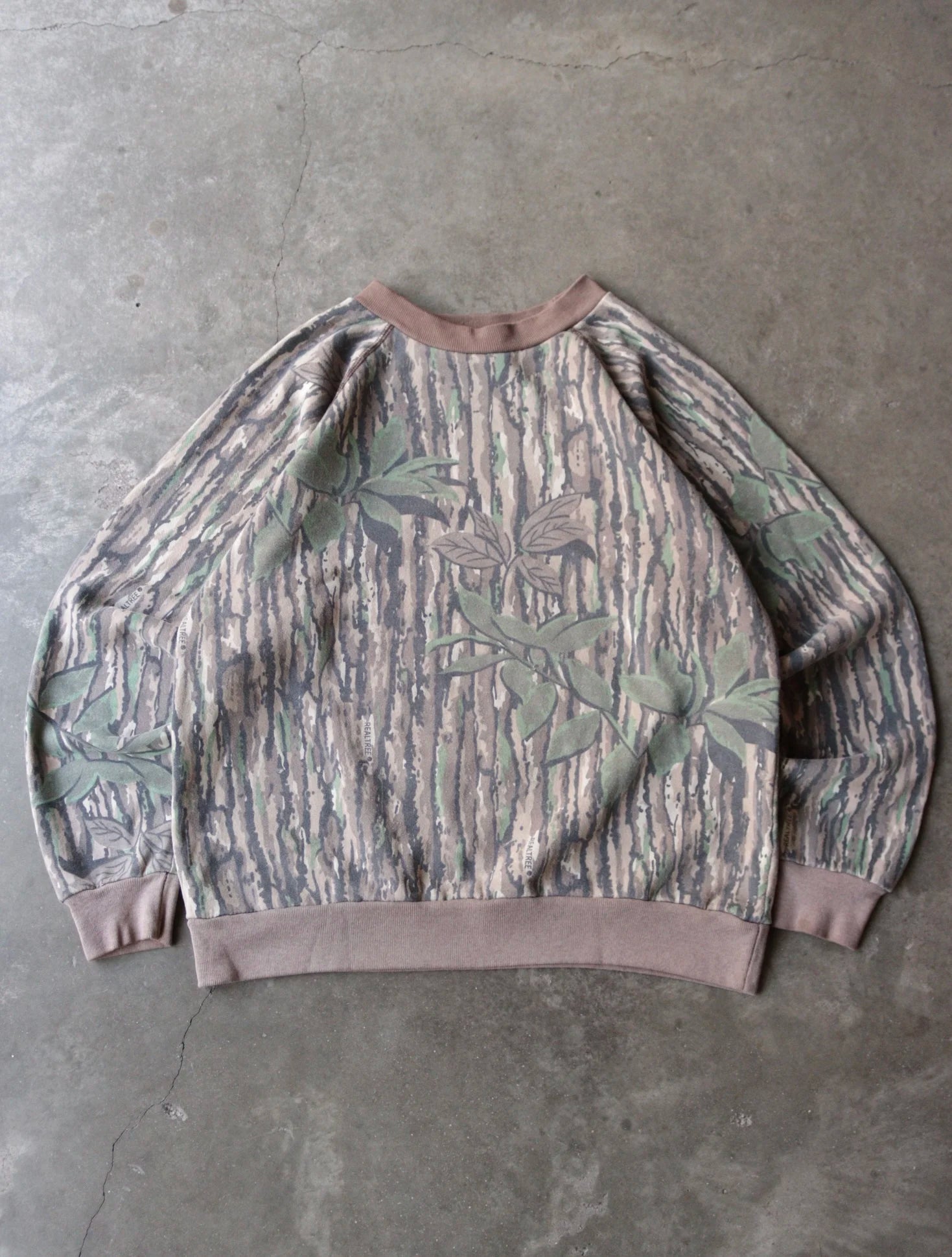 1990S CAMO SWEATSHIRT